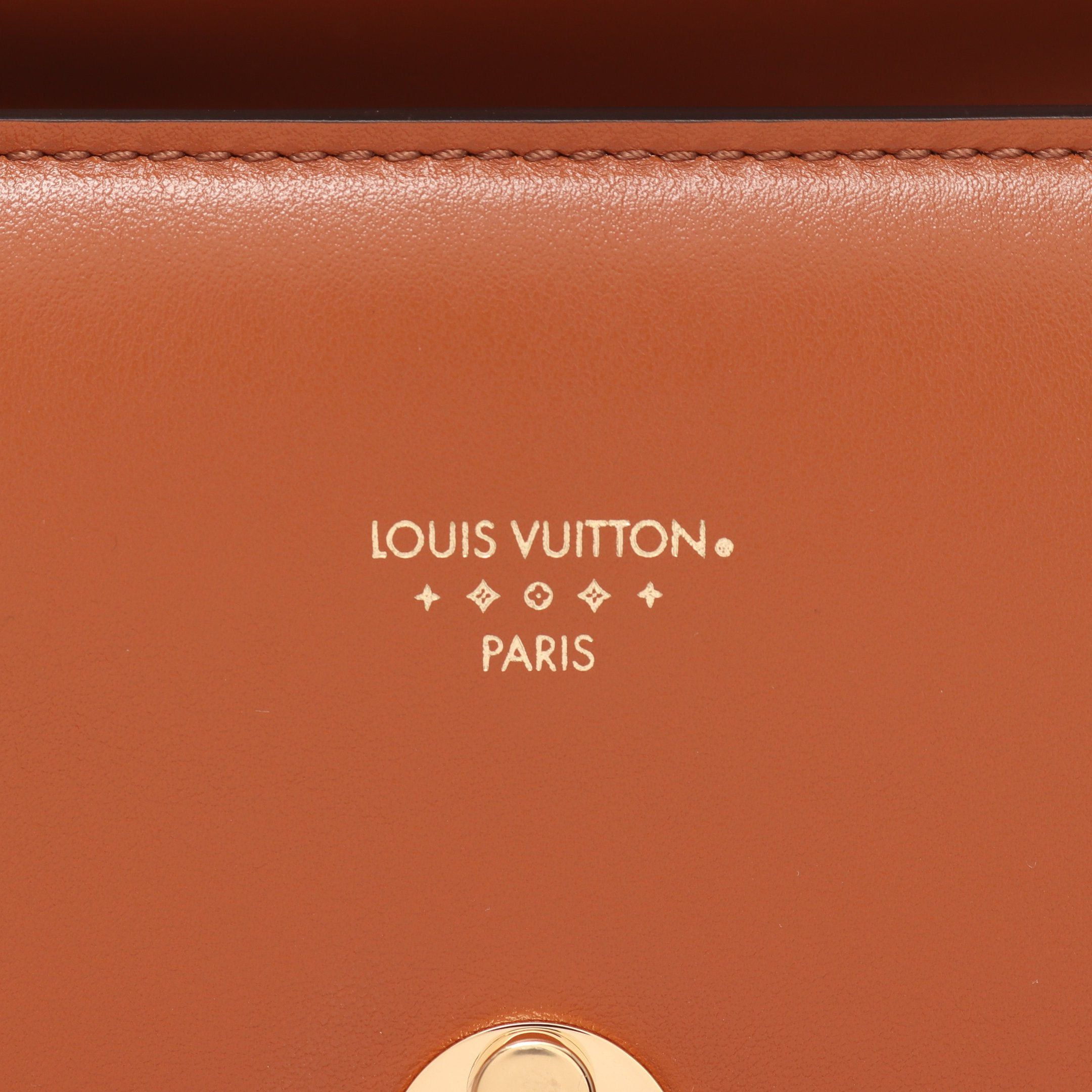 Louis Vuitton Louis Vuitton Lv Pont 9 Neuf Shoulder Bag Leather Light Brown Size ONE SIZE - 9 Thumbnail