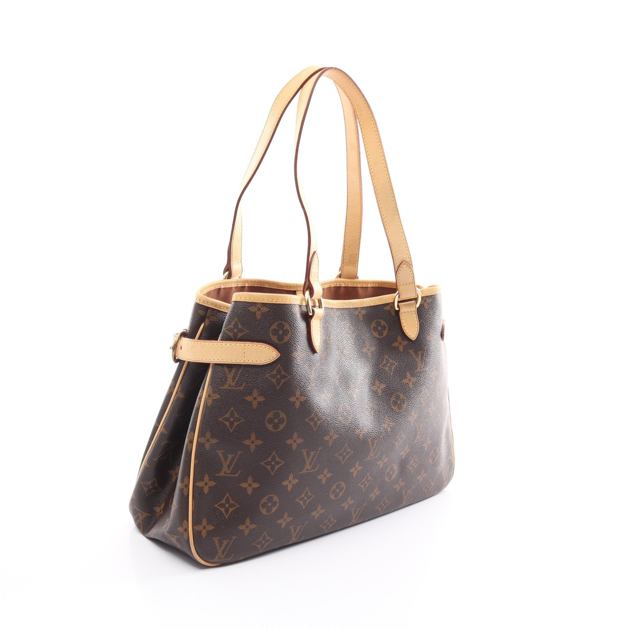 Louis Vuitton Louis Vuitton Batignolles Horizontal Monogram Shoulder Bag Leather Brown Size ONE SIZE - 2 Thumbnail