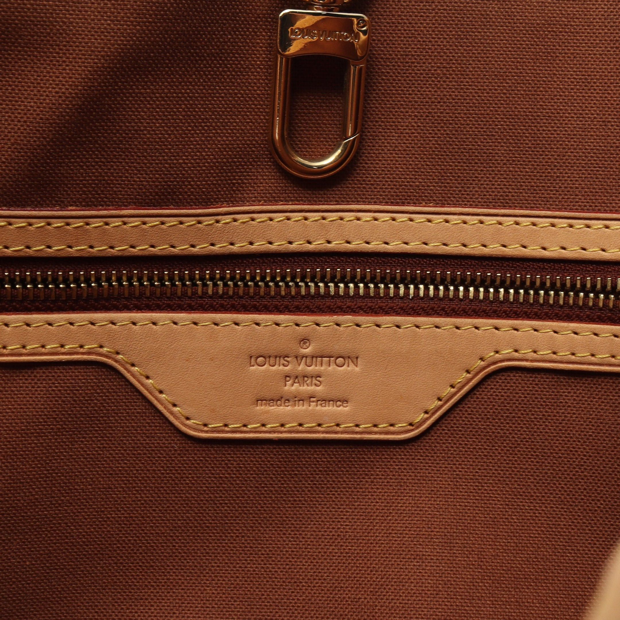 Louis Vuitton Louis Vuitton Batignolles Horizontal Monogram Shoulder Bag Leather Brown Size ONE SIZE - 4 Thumbnail