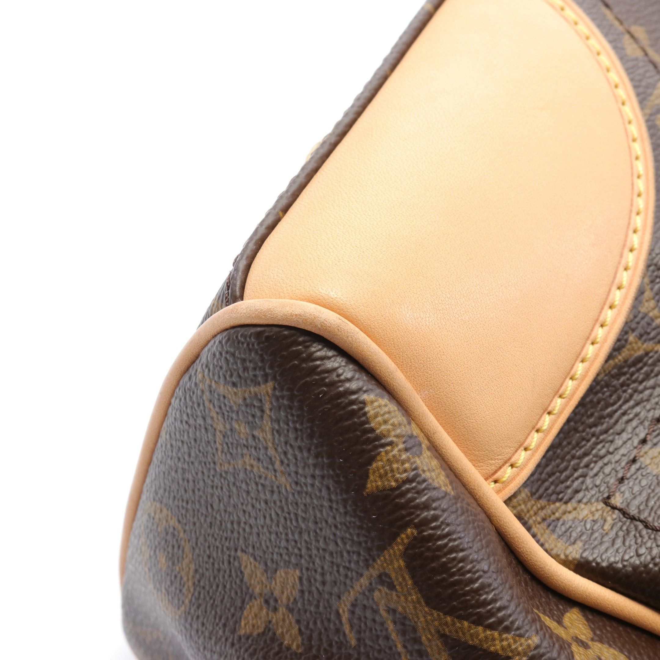 Louis Vuitton Louis Vuitton Beverly Mm Monogram Shoulder Bag Leather Brown Size ONE SIZE - 6 Thumbnail