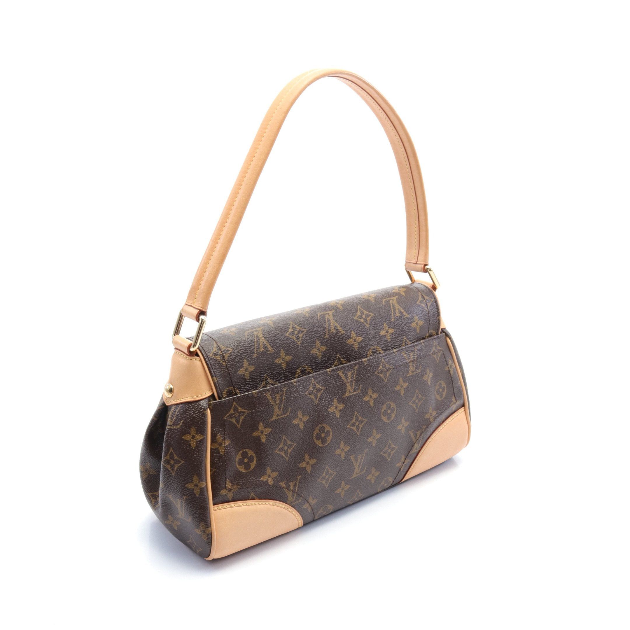 Louis Vuitton Louis Vuitton Beverly Mm Monogram Shoulder Bag Leather Brown Size ONE SIZE - 2 Thumbnail