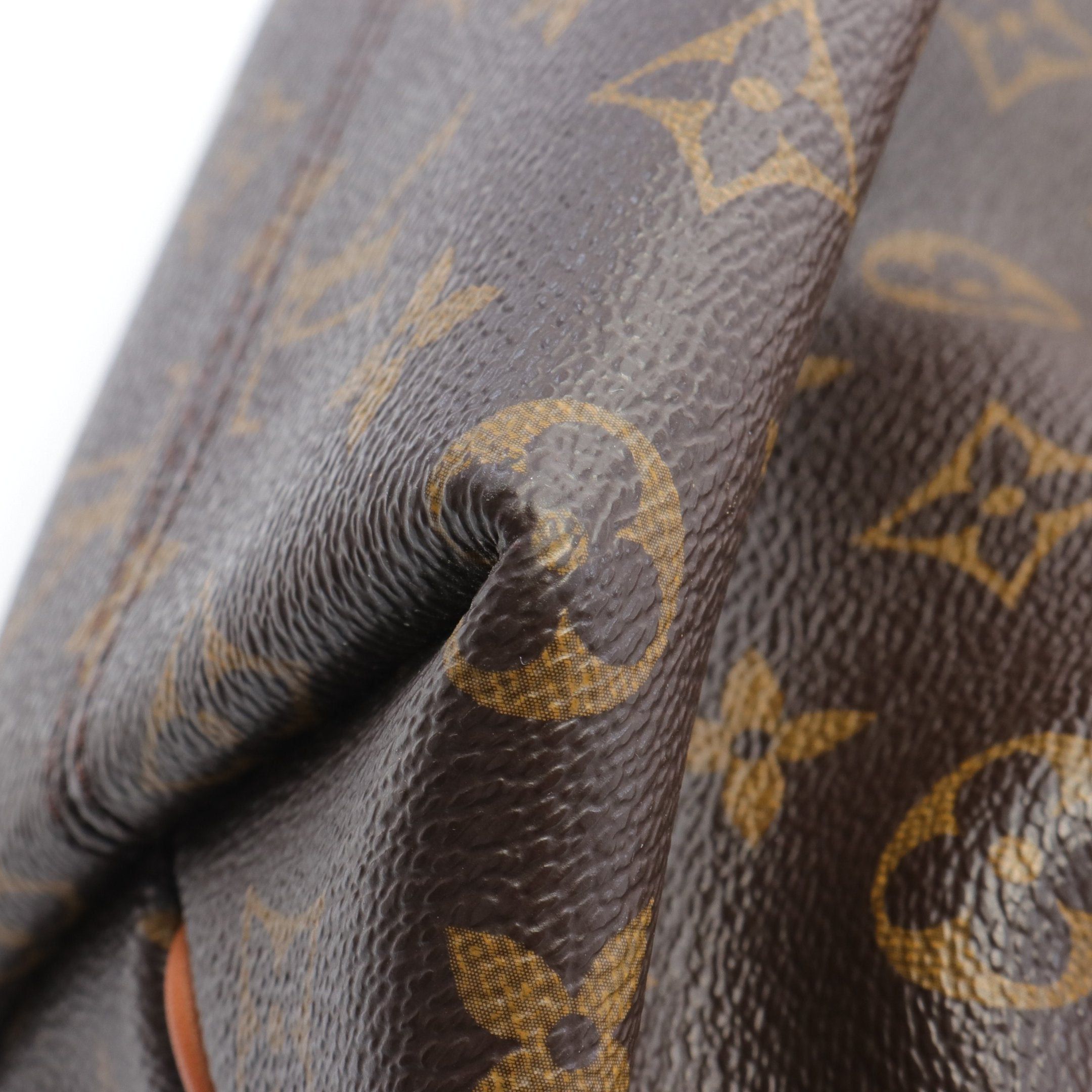 Louis Vuitton Louis Vuitton Turen Pm Monogram Handbag Leather Brown Size ONE SIZE - 8 Thumbnail