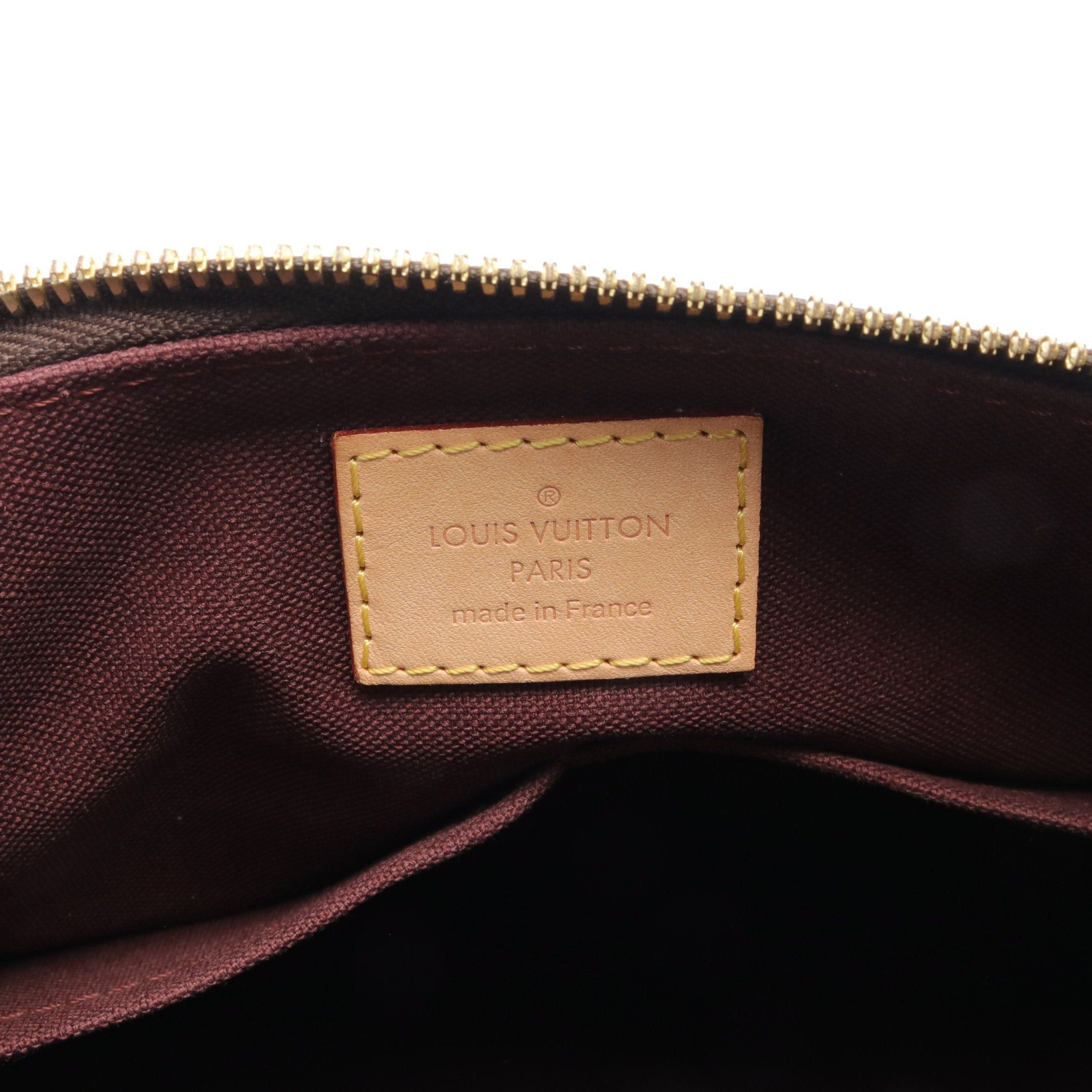 Louis Vuitton Louis Vuitton Turen Pm Monogram Handbag Leather Brown Size ONE SIZE - 4 Thumbnail