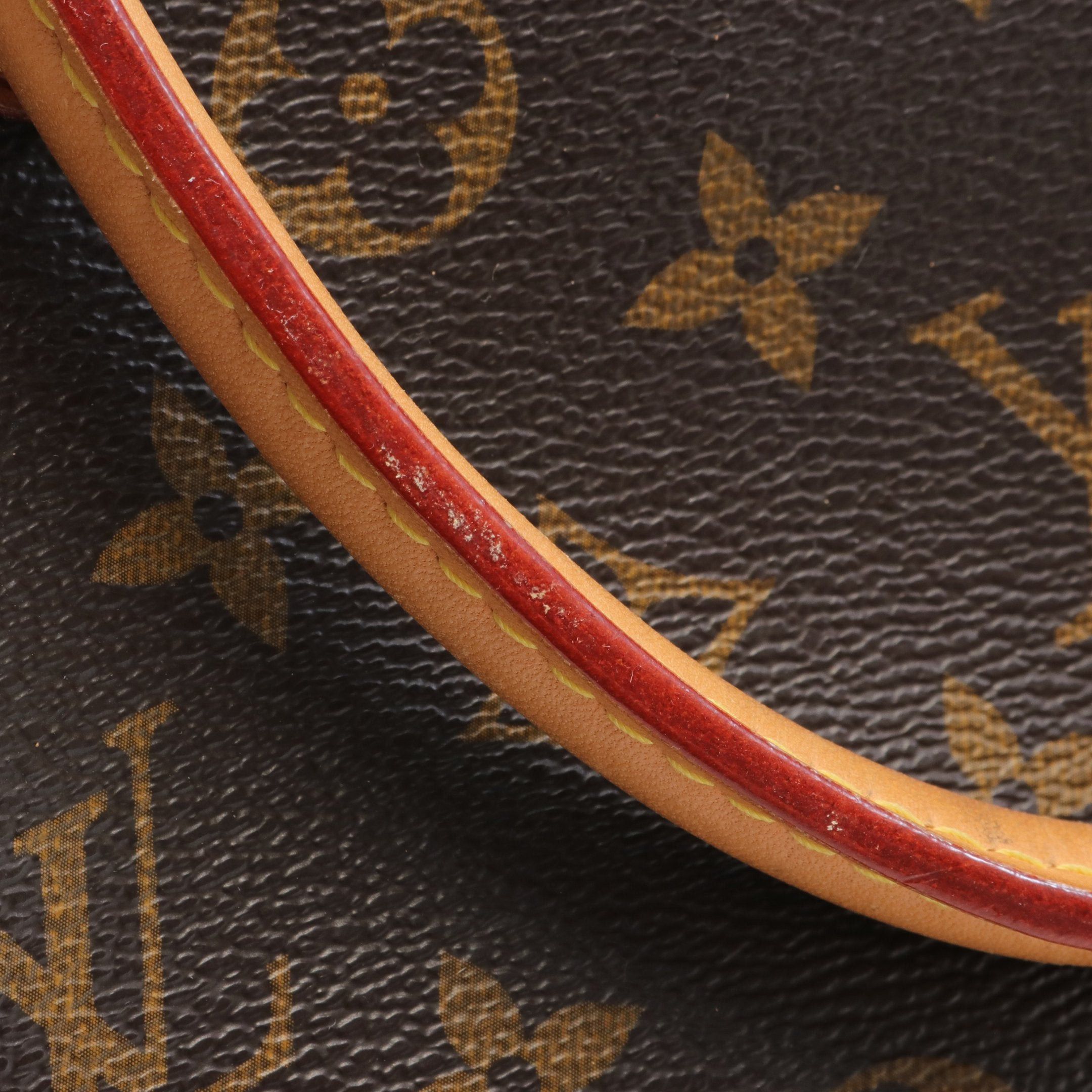 Louis Vuitton Louis Vuitton Turen Pm Monogram Handbag Leather Brown Size ONE SIZE - 10 Thumbnail