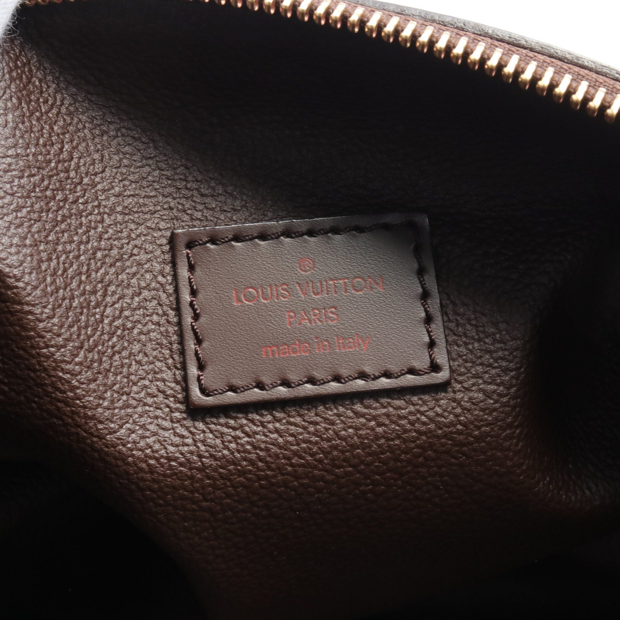 Louis Vuitton Louis Vuitton Vaslav Wash Damier Ebene Clutch Bag Leather Brown Size ONE SIZE - 4 Thumbnail
