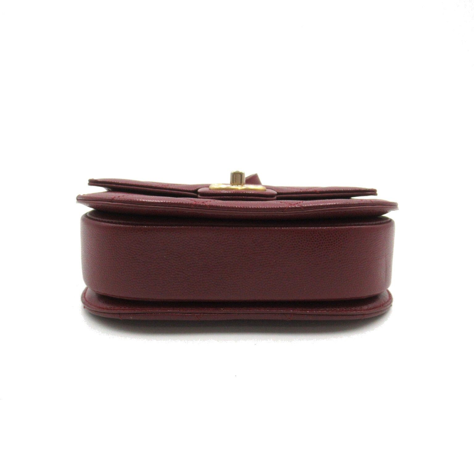 Chanel Chanel Matelasse Chain Shoulder Bag Caviar Skin (Grained Calf) Bordeaux Gold Hardware Size ONE SIZE - 4 Thumbnail