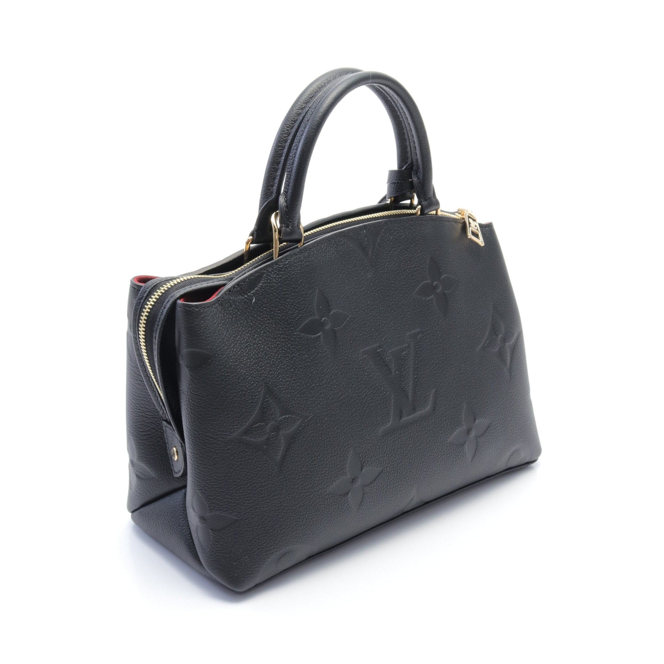 Louis Vuitton Louis Vuitton Petit Pare Pm Monogram Empreinte Handbag Leather Black Size ONE SIZE - 2 Thumbnail