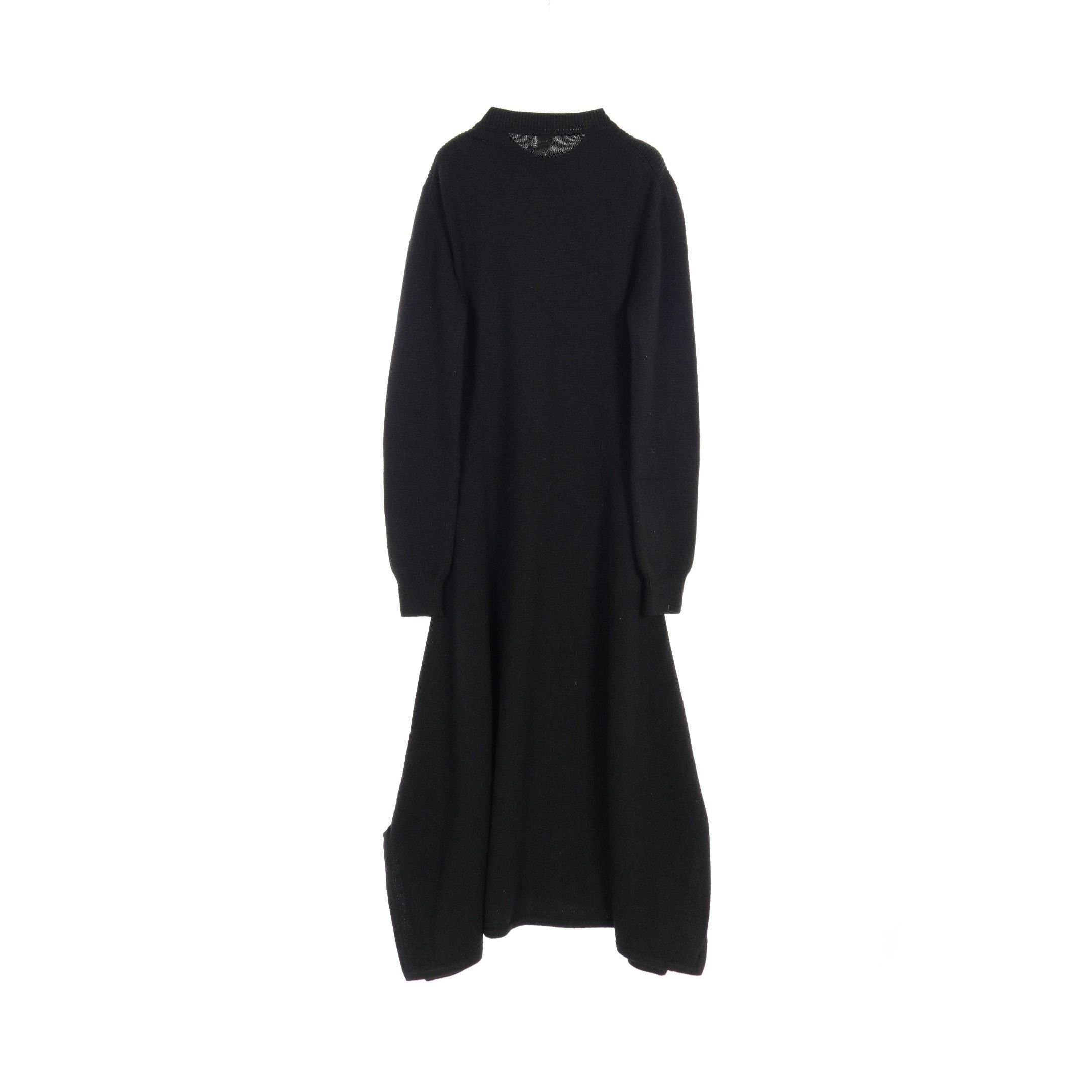 Hermes Hermes Serie Knit Dress Cashmere Black 23-24Aw Size ONE SIZE - 2 Thumbnail