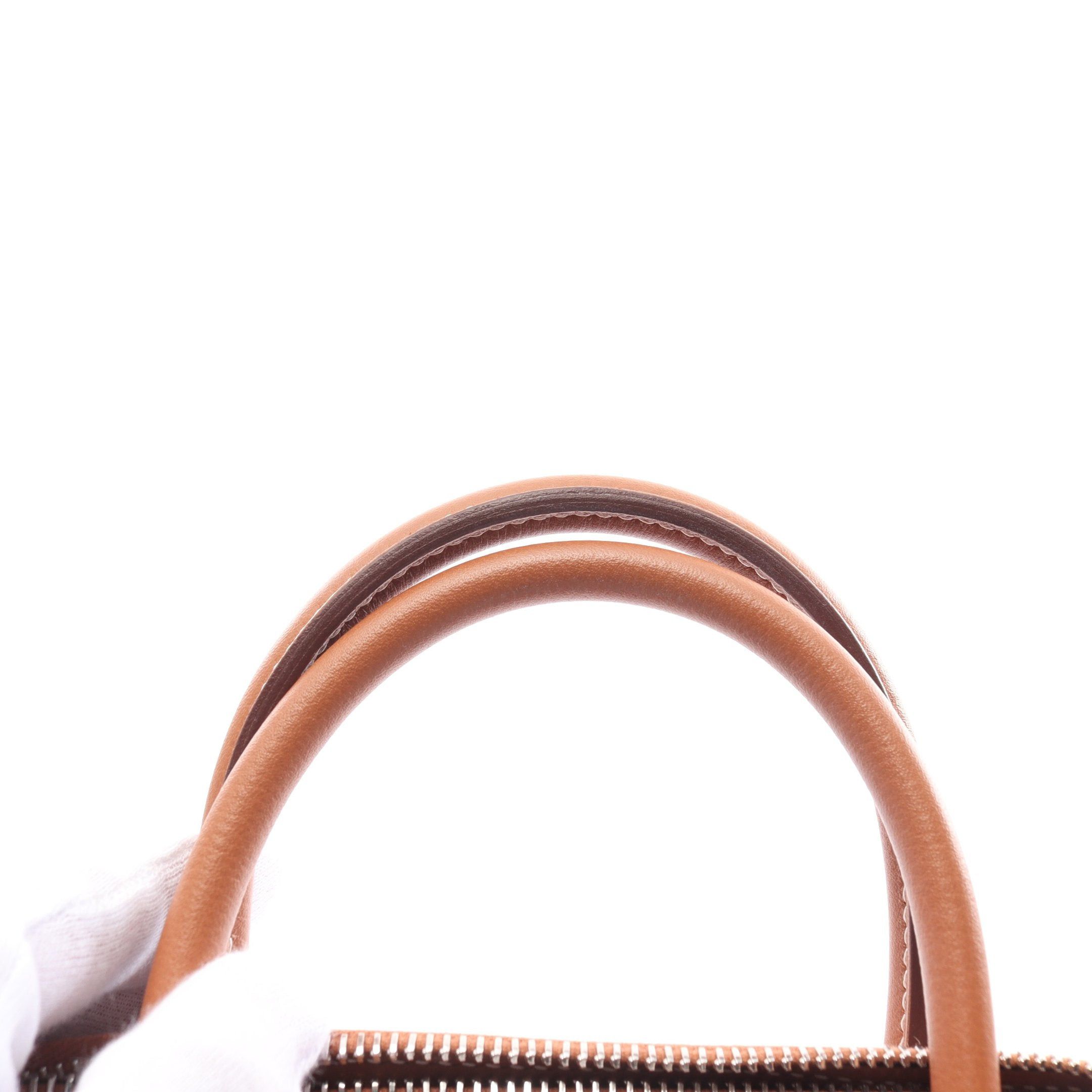 Hermes Hermes Bolide 1923 25 Gold Handbag Evercolor Light Brown Silver Hardware B Stamp Size ONE SIZE - 7 Thumbnail