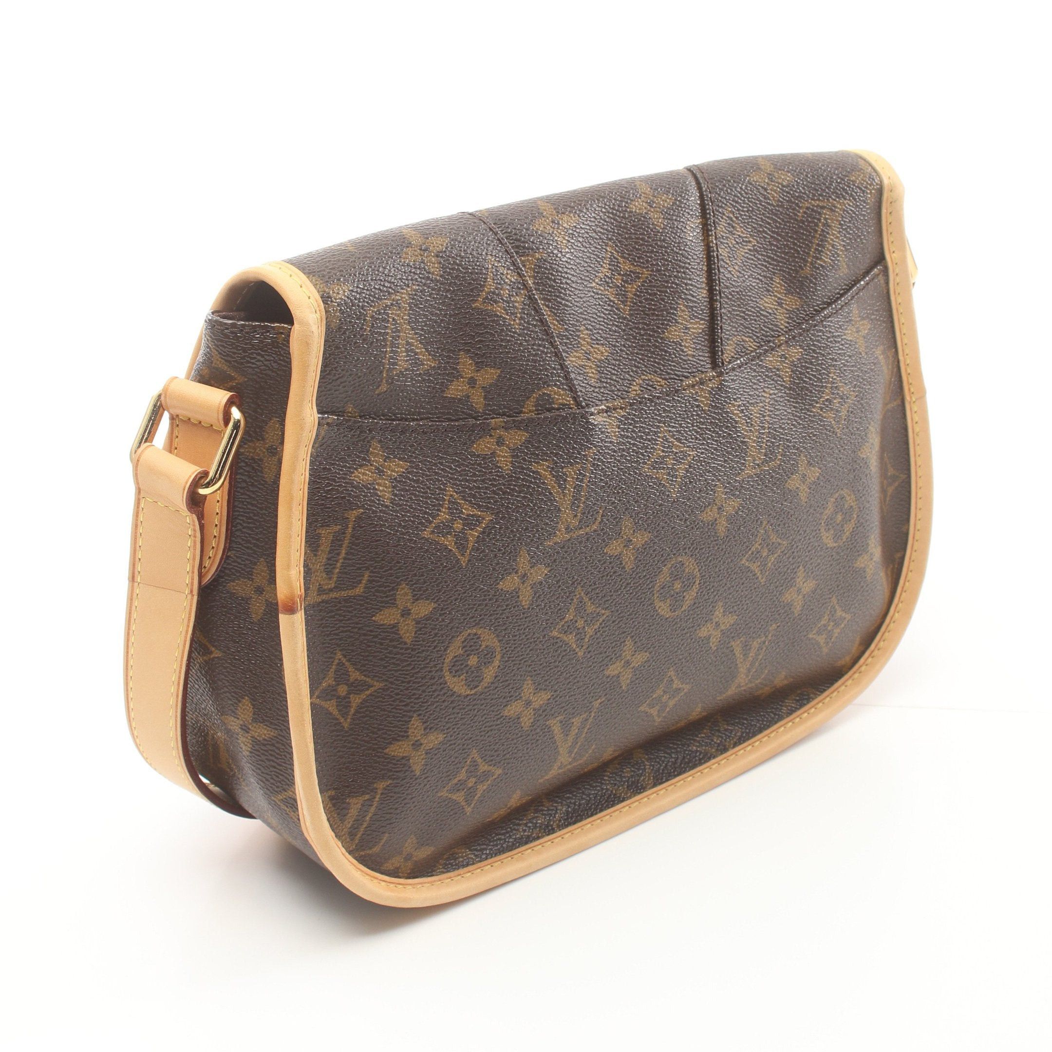 Louis Vuitton Louis Vuitton Menilmontant Pm Monogram Shoulder Bag Leather Brown Size ONE SIZE - 2 Thumbnail