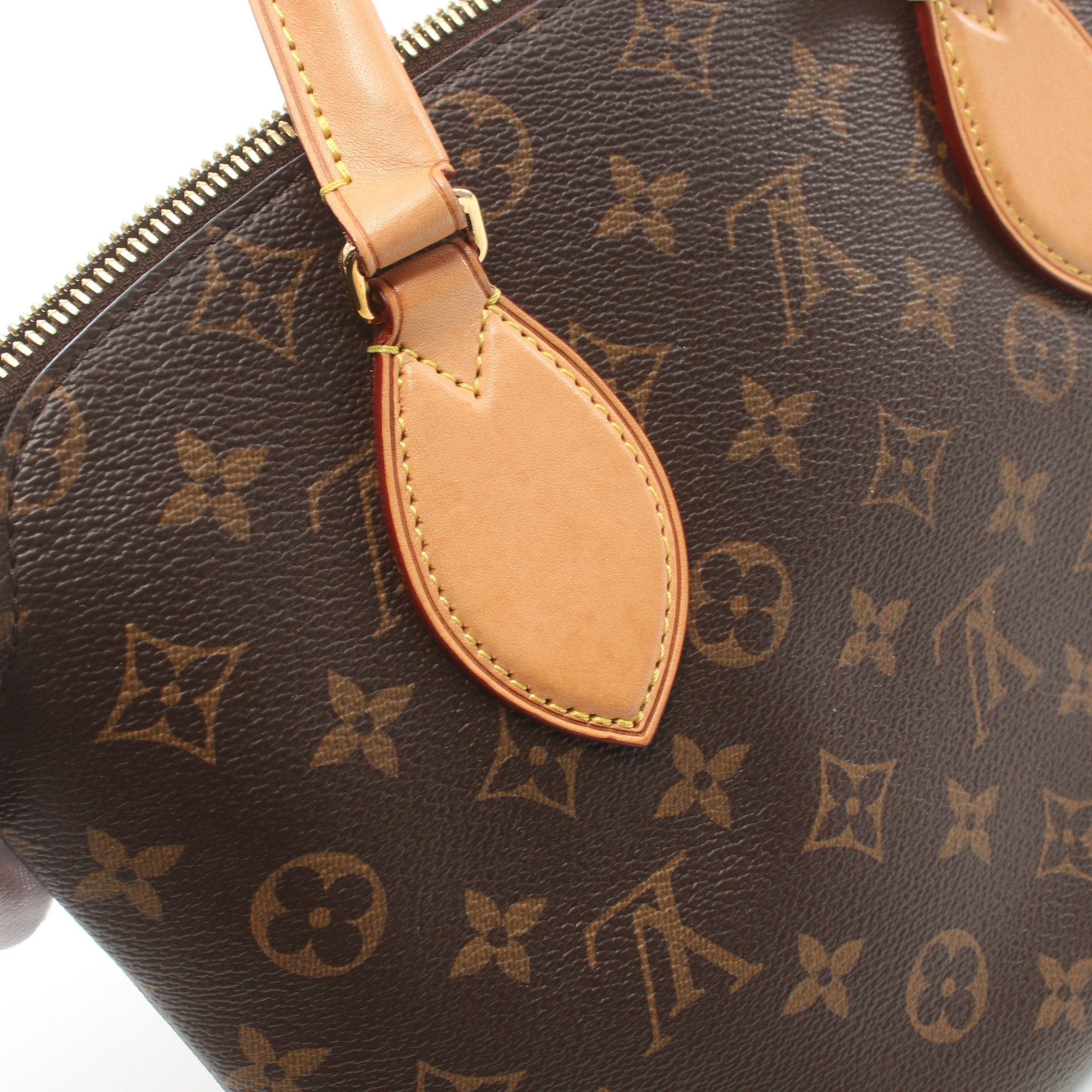 Louis Vuitton Louis Vuitton Flower Zipped Tote Pm Monogram Handbag Bag Leather Brown Size ONE SIZE - 8 Thumbnail