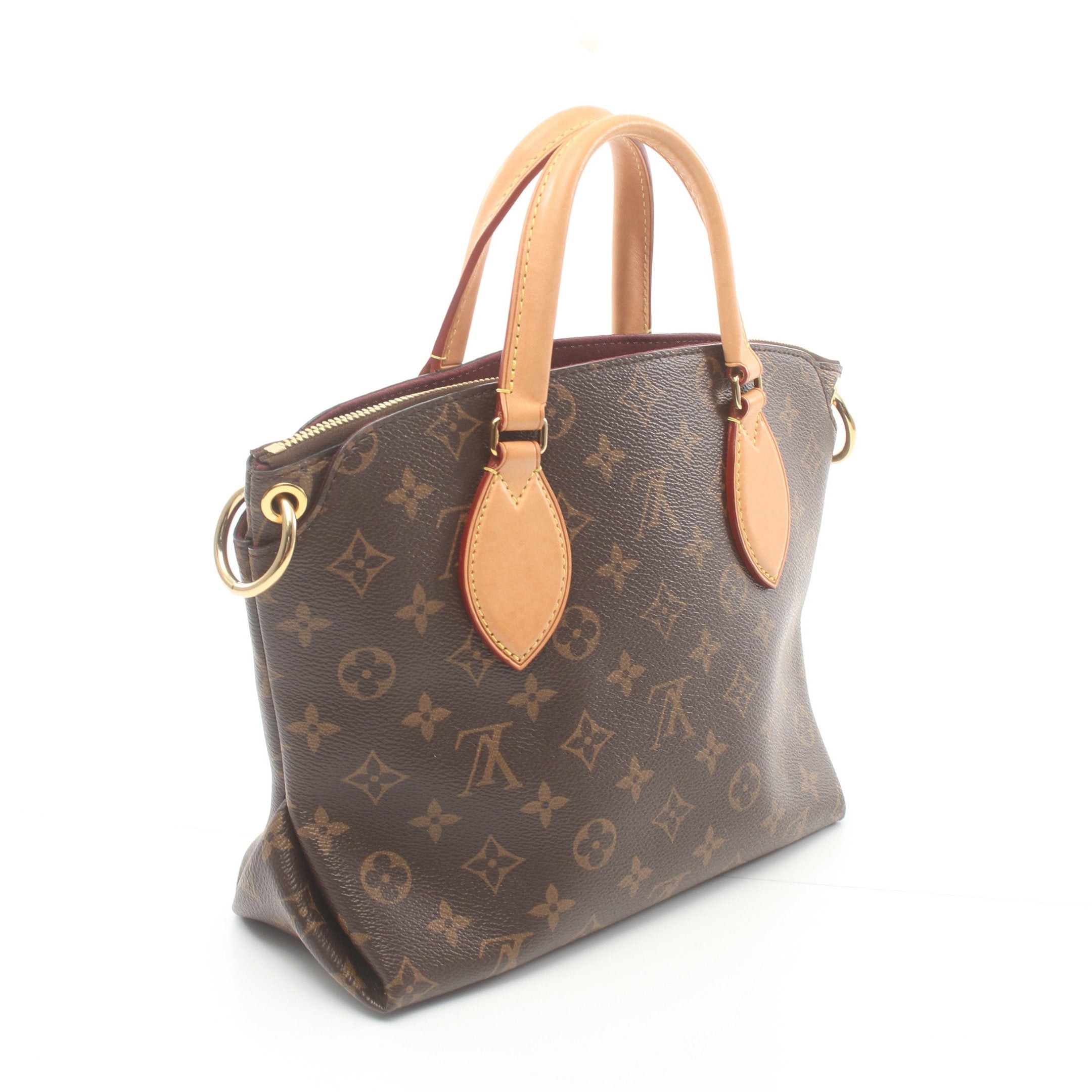 Louis Vuitton Louis Vuitton Flower Zipped Tote Pm Monogram Handbag Bag Leather Brown Size ONE SIZE - 2 Thumbnail