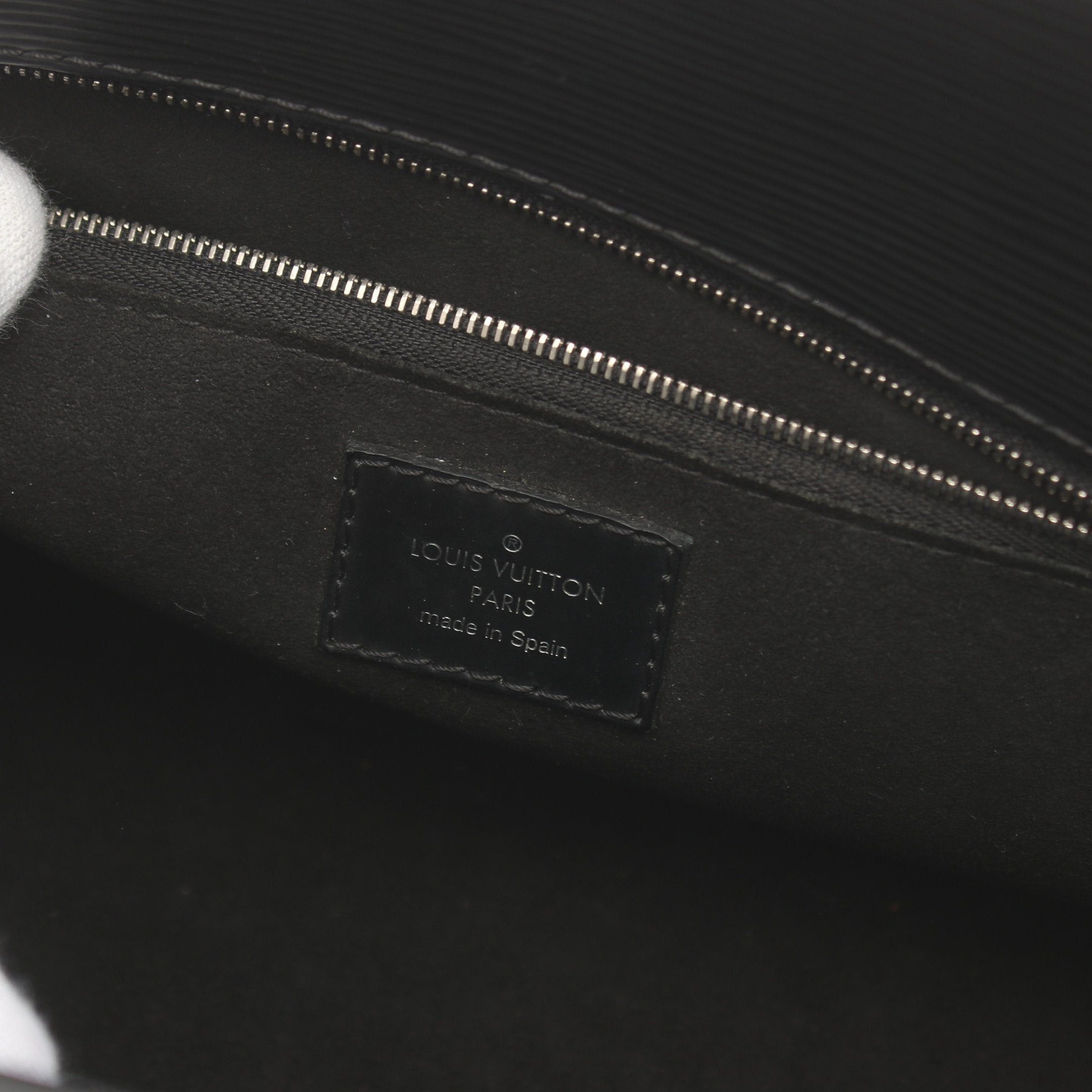 Louis Vuitton Louis Vuitton Marly Bb Epi Noir Handbag Leather Black Size ONE SIZE - 4 Thumbnail
