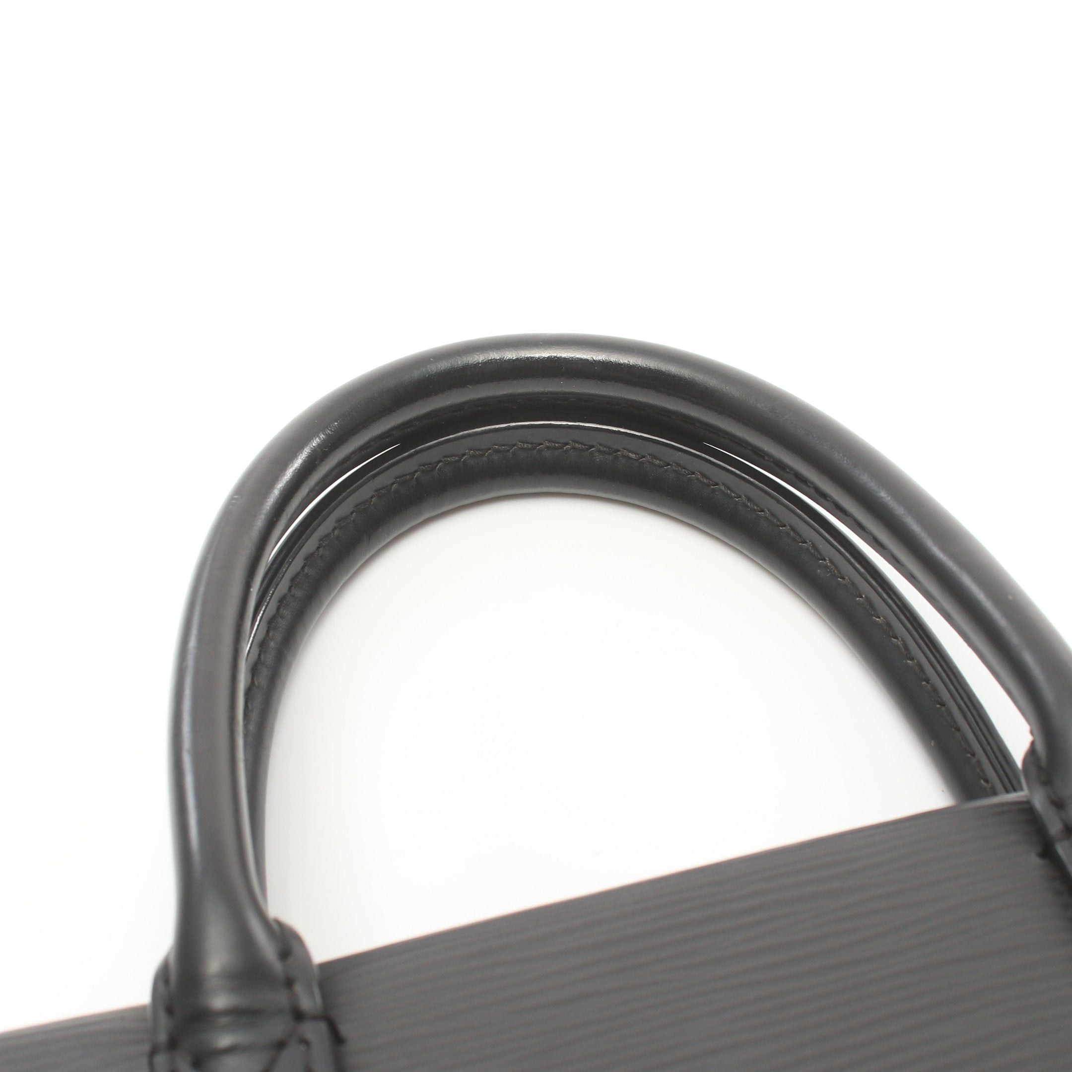 Louis Vuitton Louis Vuitton Marly Bb Epi Noir Handbag Leather Black Size ONE SIZE - 7 Thumbnail