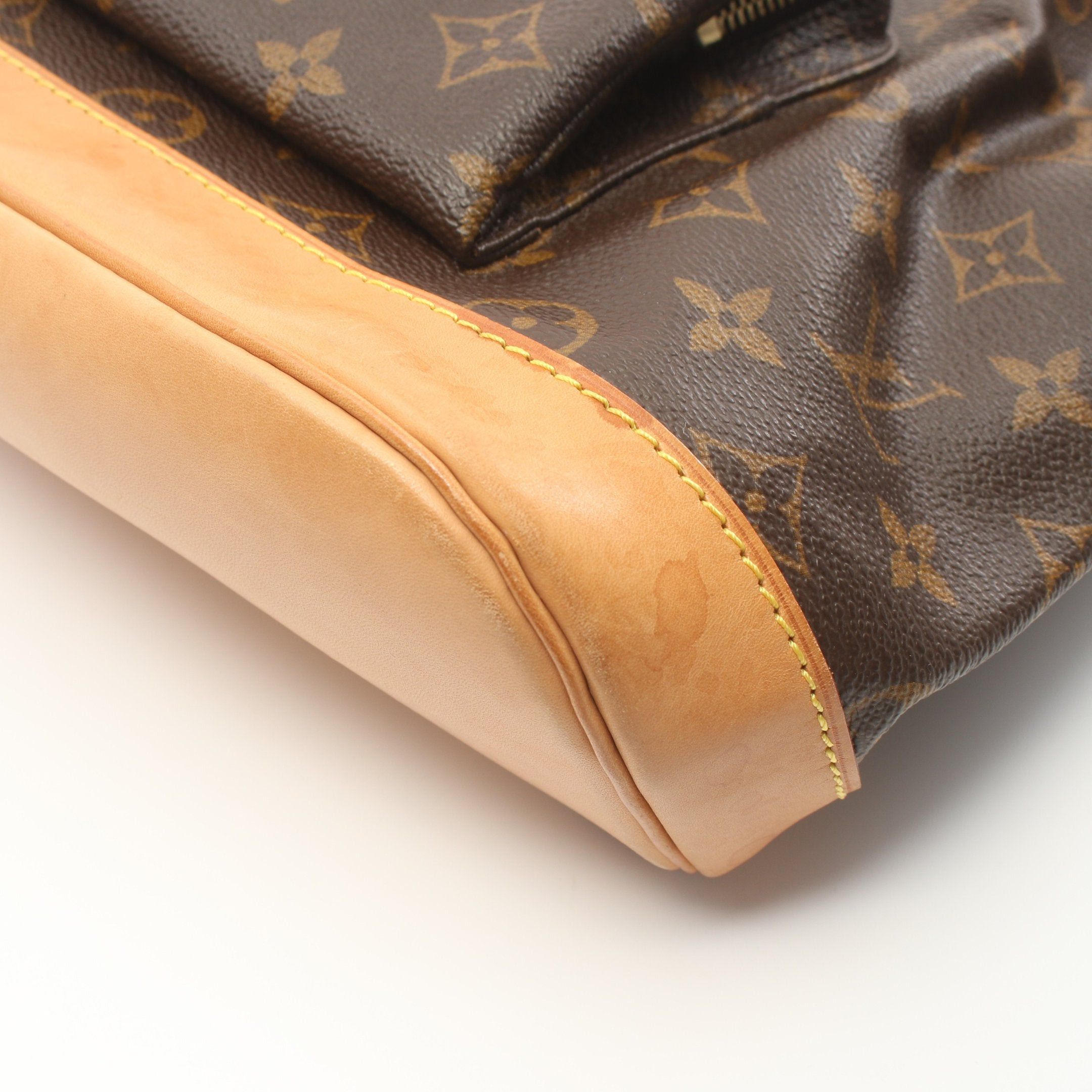 Louis Vuitton Louis Vuitton Montsouris Gm Monogram Backpack Rucksack Leather Brown Size ONE SIZE - 7 Thumbnail