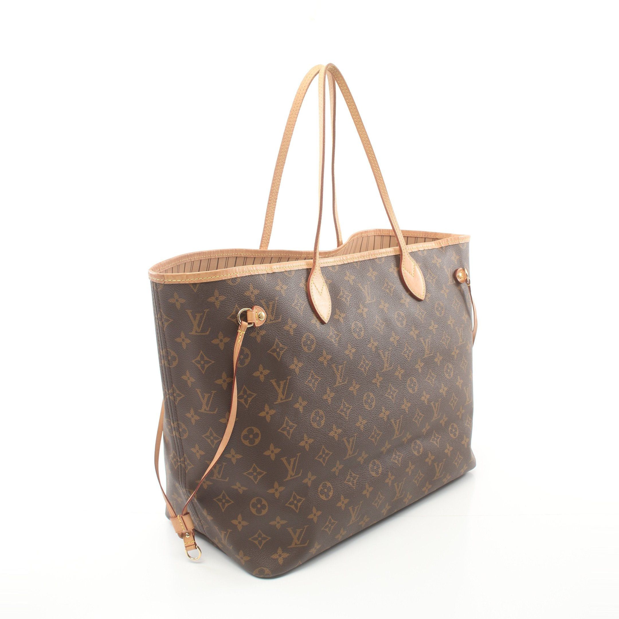 Louis Vuitton Louis Vuitton Neverfull Gm Monogram Shoulder Bag Tote Leather Brown Size ONE SIZE - 2 Thumbnail