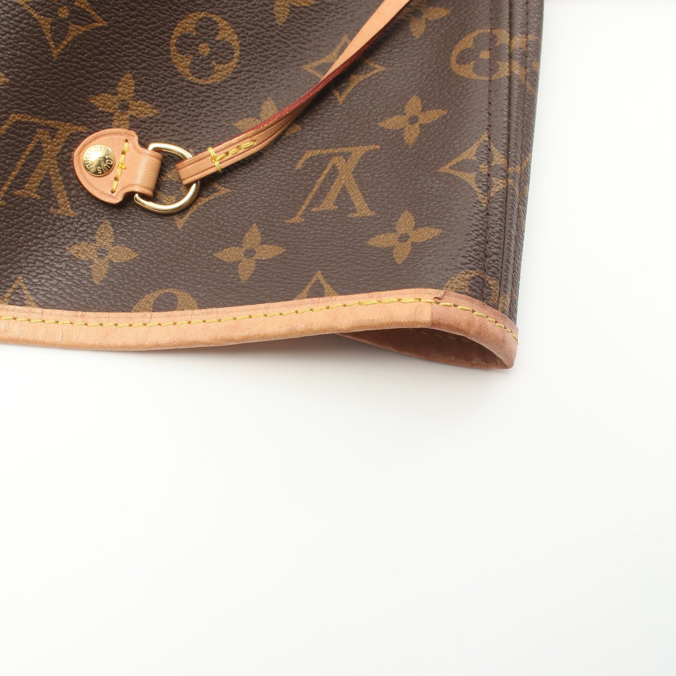 Louis Vuitton Louis Vuitton Neverfull Gm Monogram Shoulder Bag Tote Leather Brown Size ONE SIZE - 9 Thumbnail