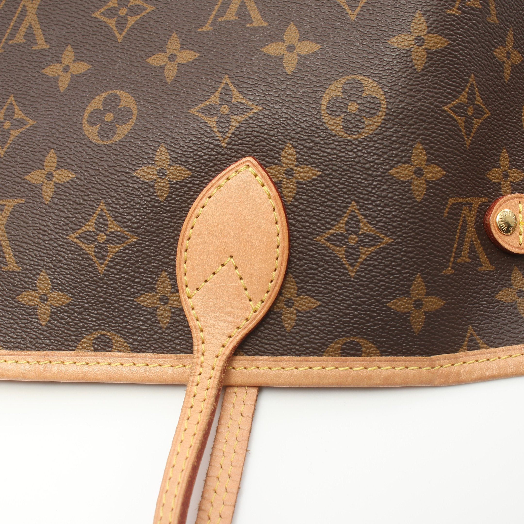 Louis Vuitton Louis Vuitton Neverfull Gm Monogram Shoulder Bag Tote Leather Brown Size ONE SIZE - 8 Thumbnail