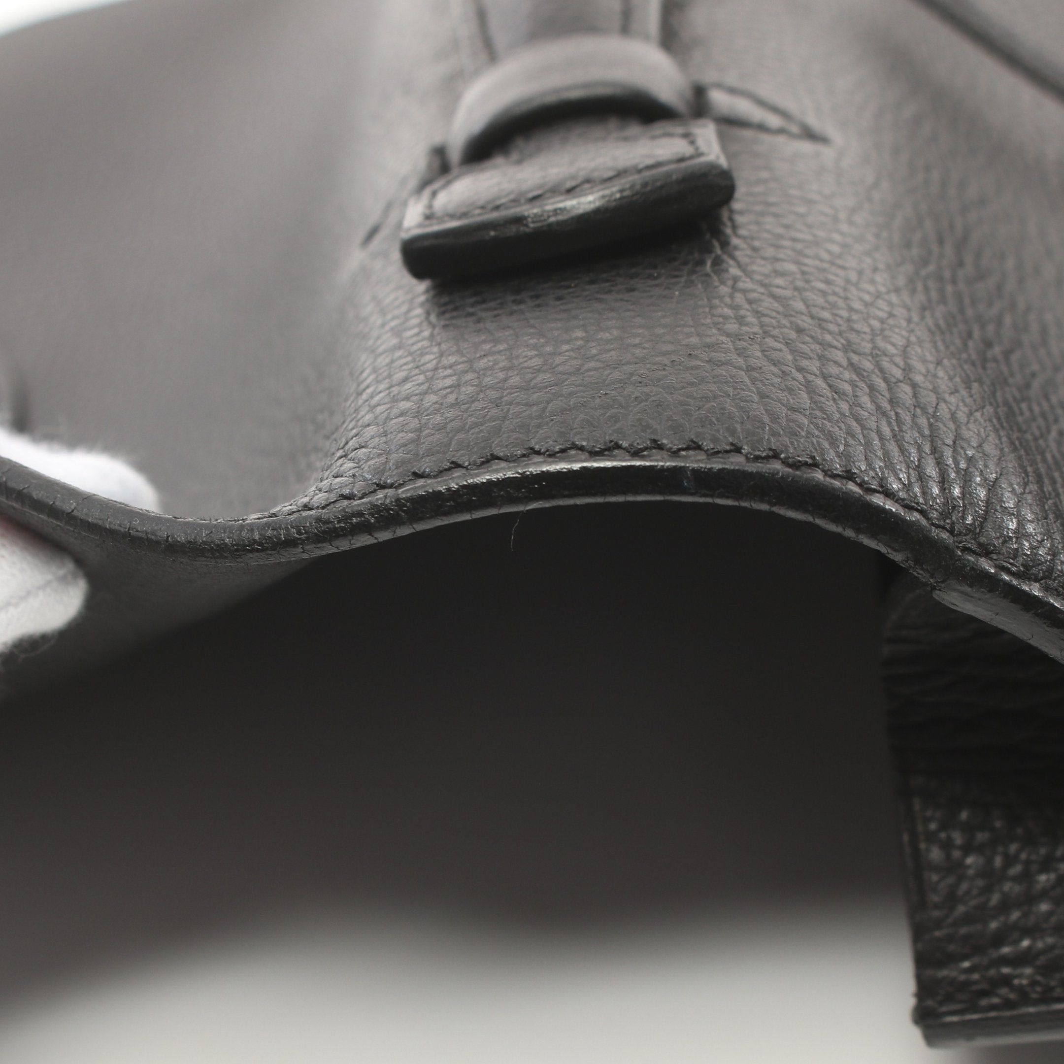 Hermes Hermes Sac Adepeche 27 Business Bag Briefcase Veau Epsom Black Silver Hardware □K Stamp Size ONE SIZE - 6 Thumbnail