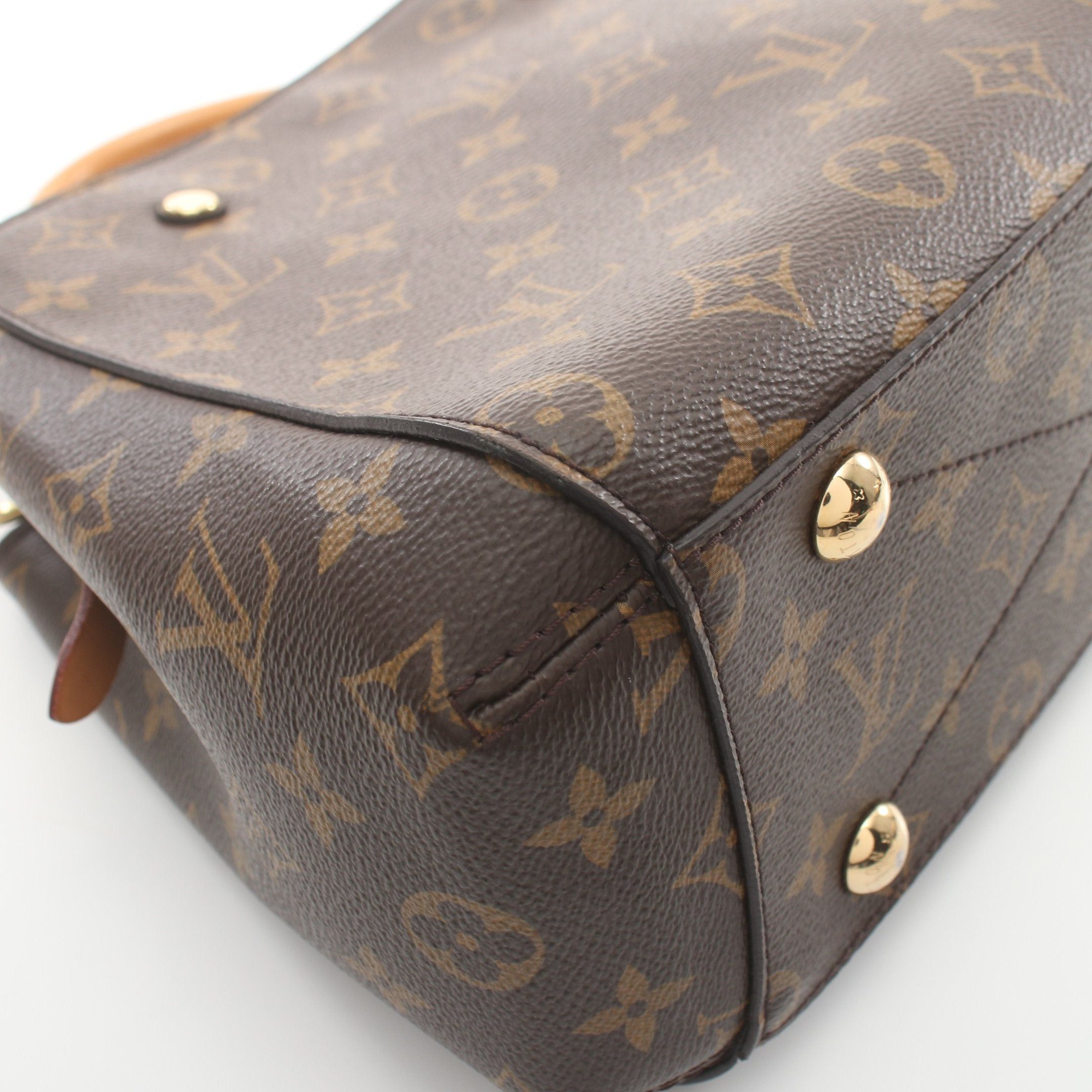 Louis Vuitton Louis Vuitton Montaigne Bb Monogram Handbag Leather Brown Size ONE SIZE - 5 Thumbnail