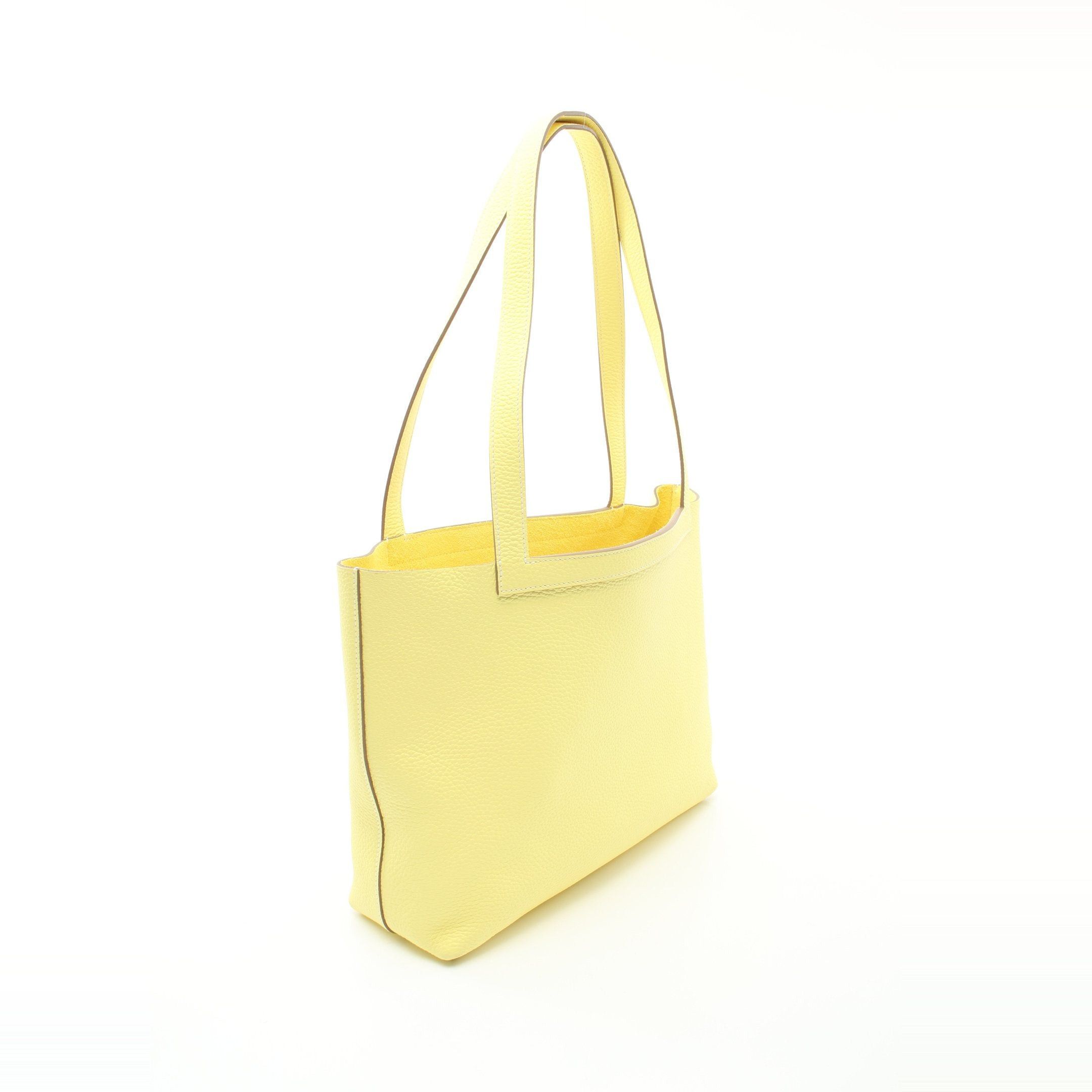 Hermes Hermes Hippopotamus Serie 31 Soufflé Shoulder Bag Tote Veau Epsom Light Yellow B Stamp Size ONE SIZE - 2 Thumbnail