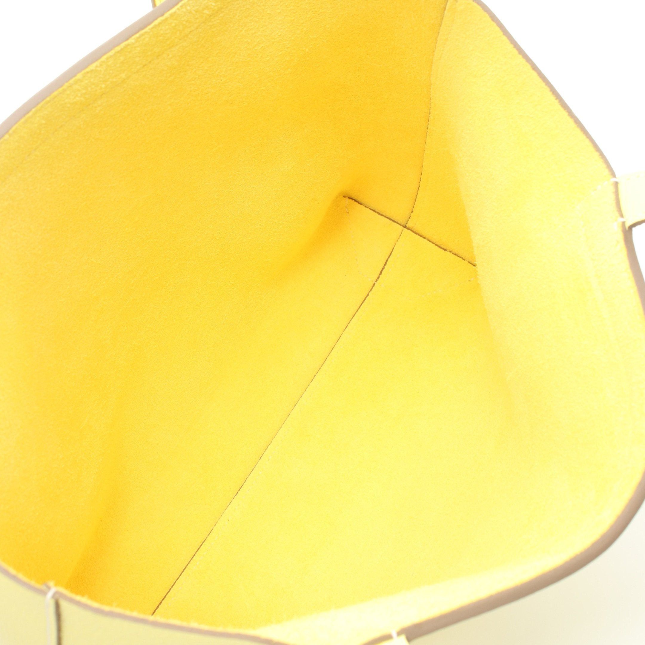 Hermes Hermes Hippopotamus Serie 31 Soufflé Shoulder Bag Tote Veau Epsom Light Yellow B Stamp Size ONE SIZE - 3 Thumbnail