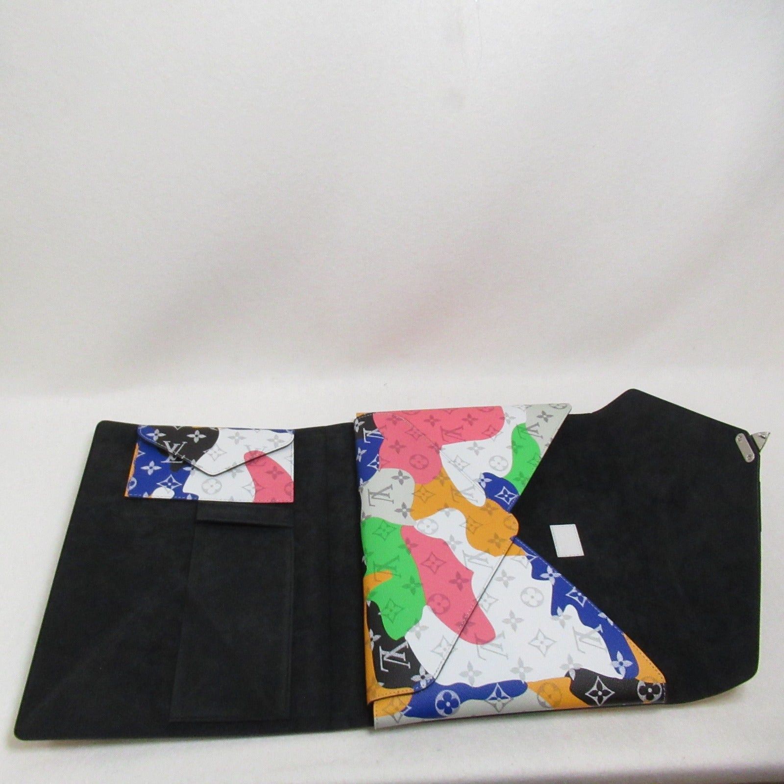 Louis Vuitton Louis Vuitton Folder Mark Second Bag Clutch Coated Canvas Monogram Multicolor Size ONE SIZE - 6 Thumbnail
