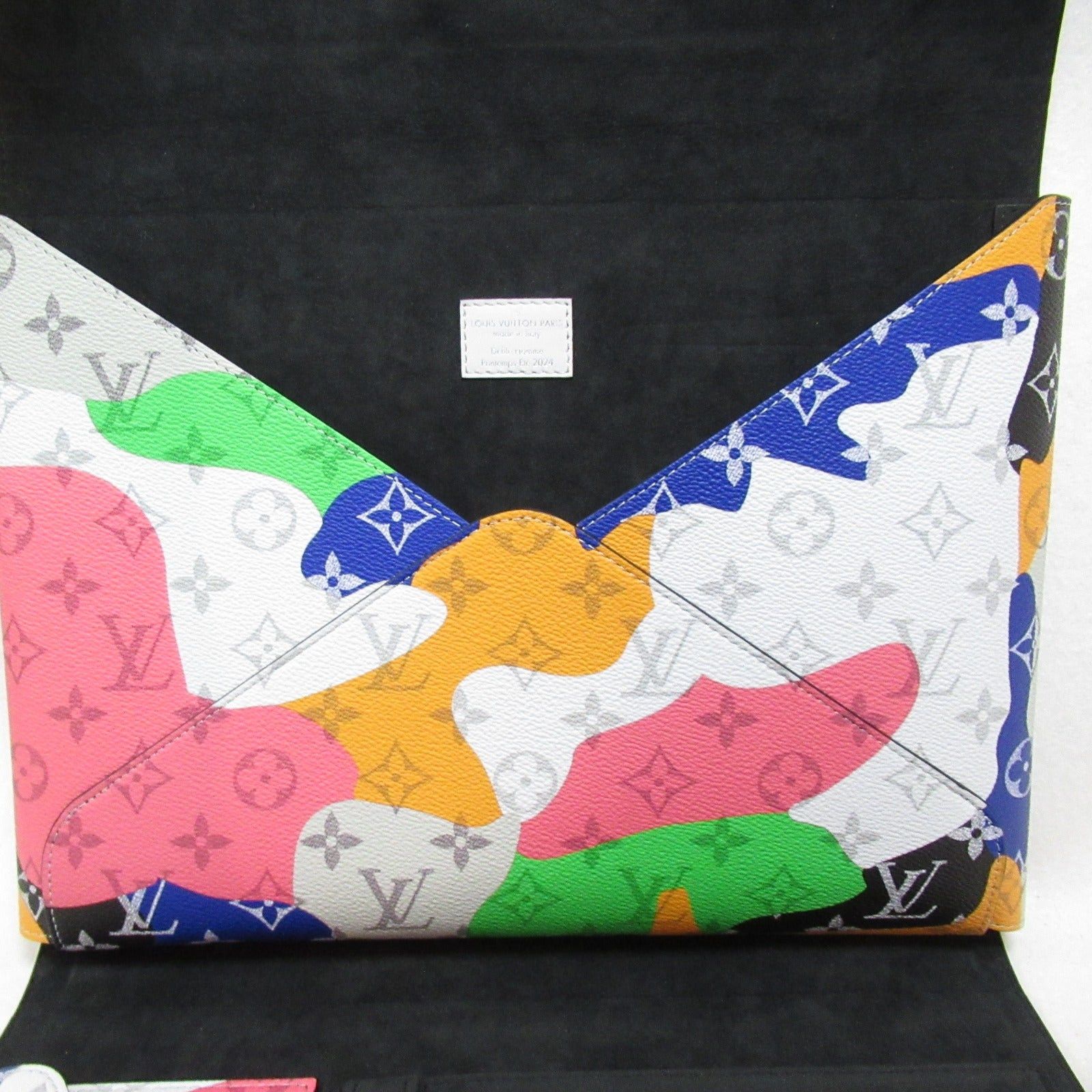 Louis Vuitton Louis Vuitton Folder Mark Second Bag Clutch Coated Canvas Monogram Multicolor Size ONE SIZE - 10 Thumbnail