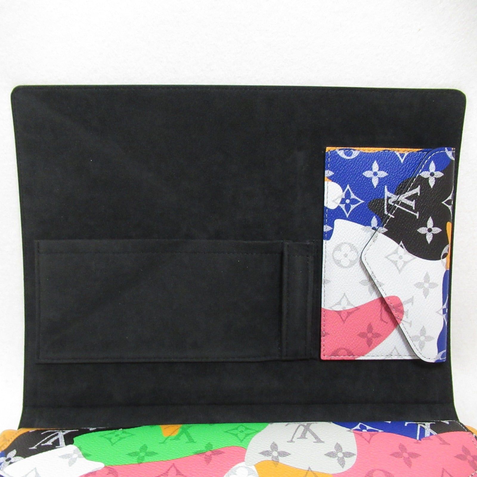 Louis Vuitton Louis Vuitton Folder Mark Second Bag Clutch Coated Canvas Monogram Multicolor Size ONE SIZE - 9 Thumbnail