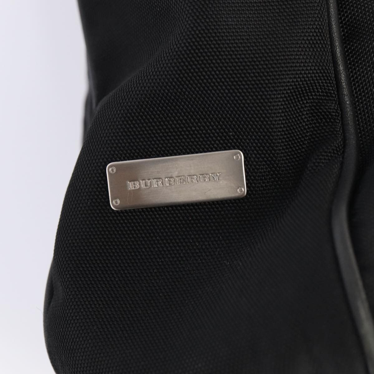 Burberry Nova Check Black Leather Shoulder Bag (Pre-Owned) Size ONE SIZE - 8 Thumbnail
