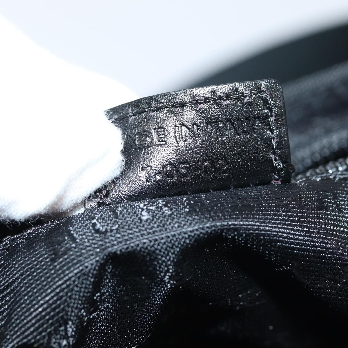 Burberry Nova Check Black Leather Shoulder Bag (Pre-Owned) Size ONE SIZE - 6 Thumbnail