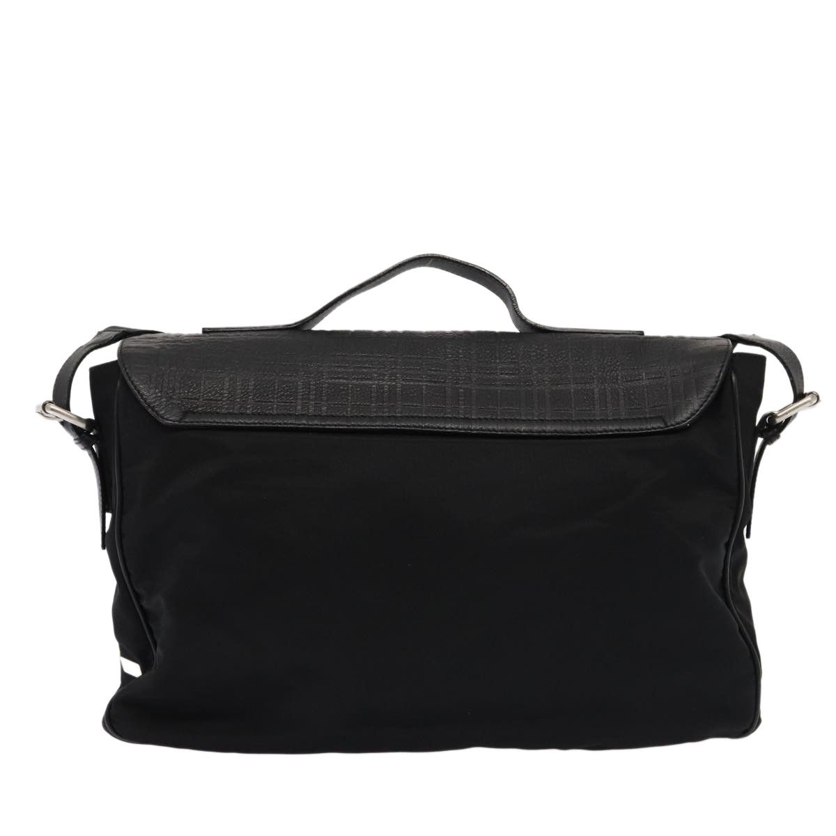 Burberry Nova Check Black Leather Shoulder Bag (Pre-Owned) Size ONE SIZE - 2 Thumbnail