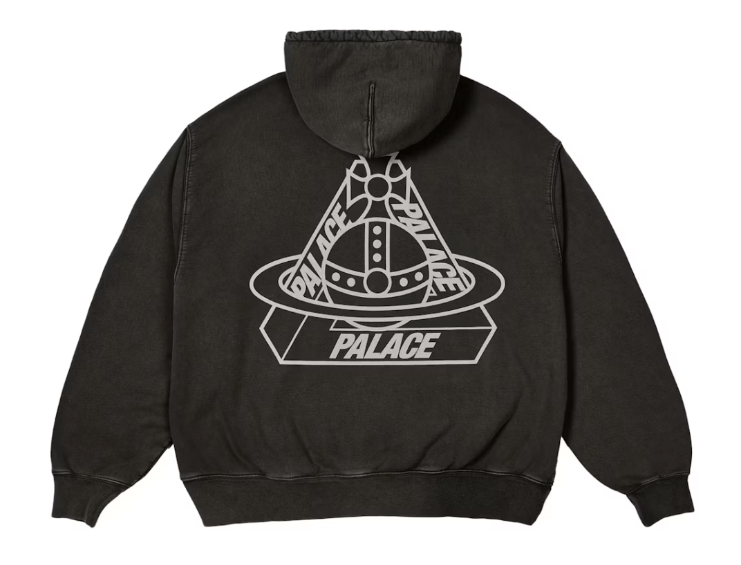 Palace x Vivienne Westwood Hooded Sweatshirt Black | Grailed