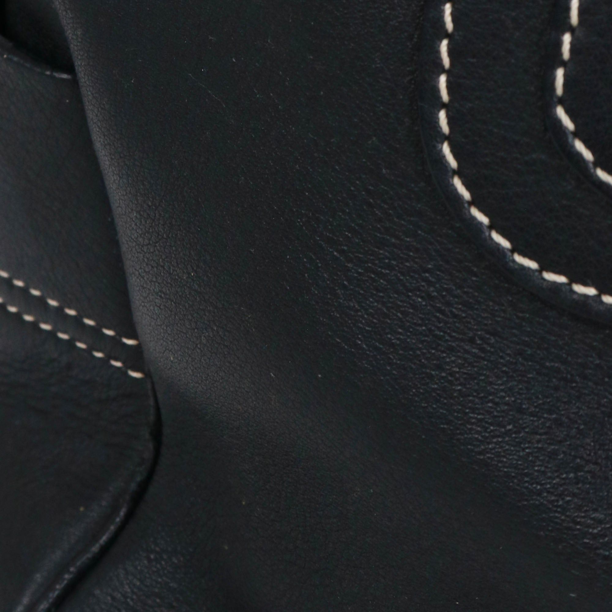 Celine CELINE - Vintage Celine Boogie handbag in black leather Size ONE SIZE - 6 Thumbnail