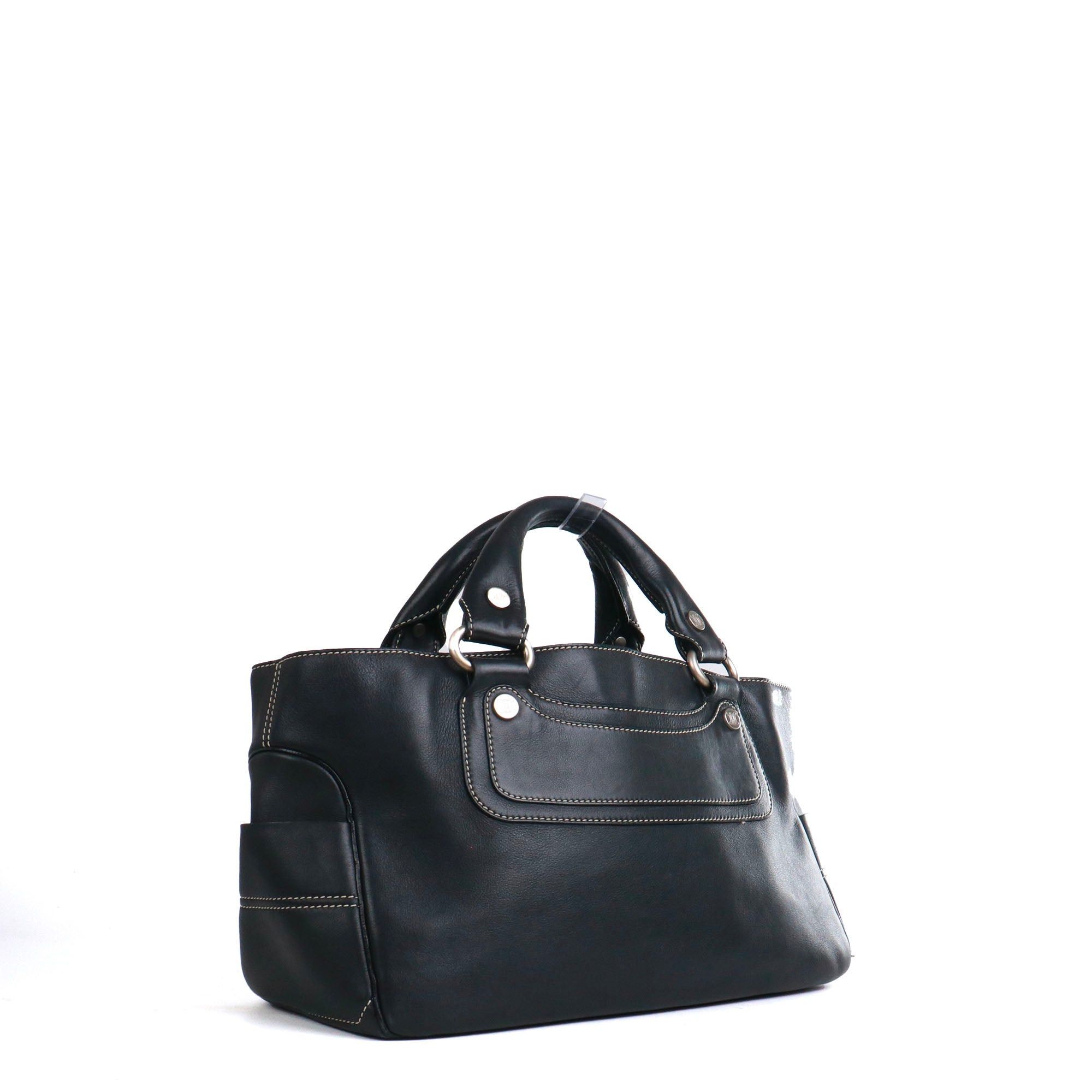 Celine CELINE - Vintage Celine Boogie handbag in black leather Size ONE SIZE - 2 Thumbnail