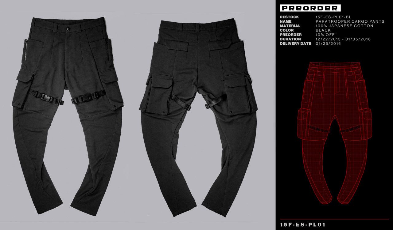 Stability Paratrooper Cargo Pants 03 15F-ES-PL01
