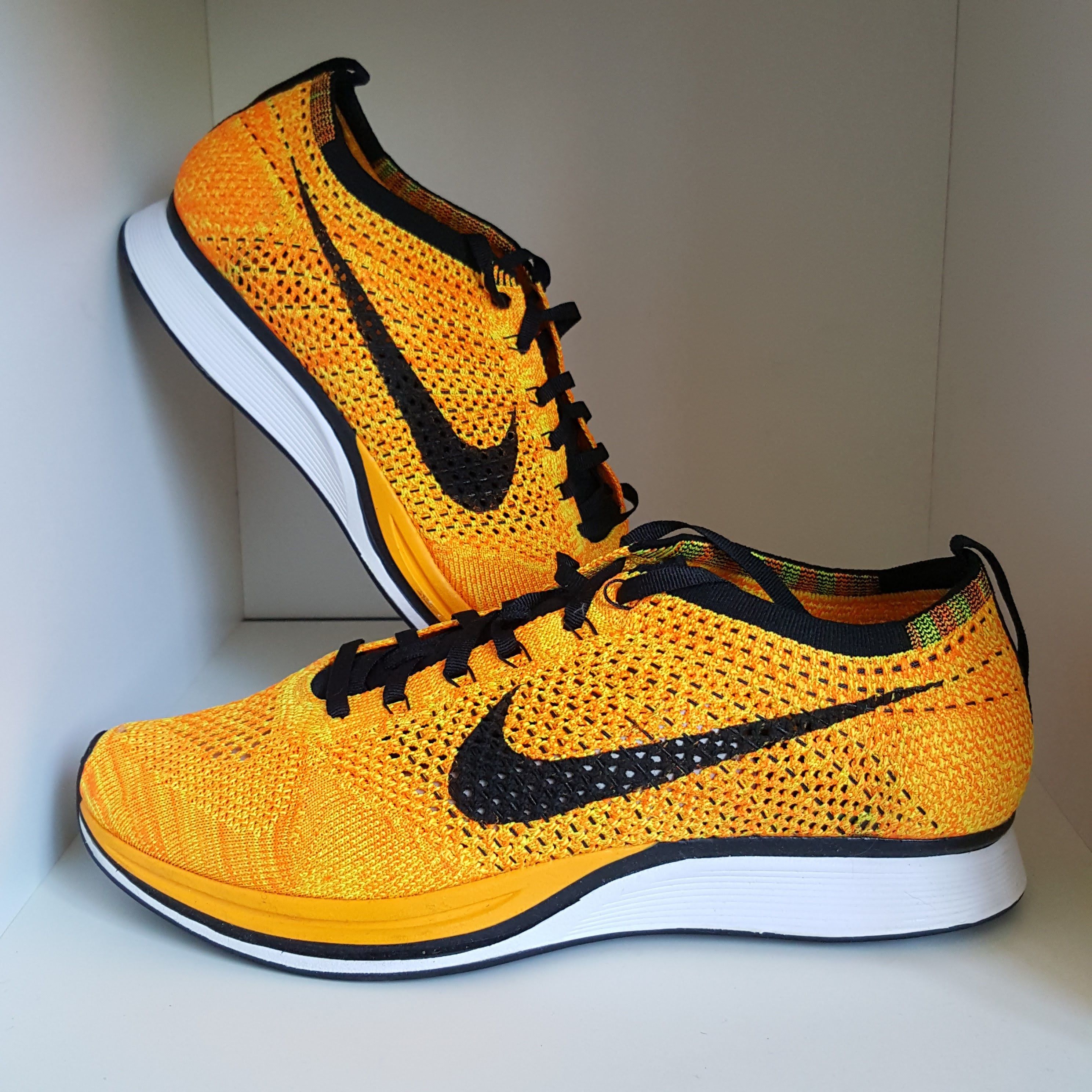 flyknit racer cheetos