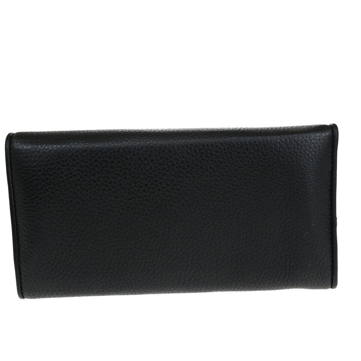 Gucci Logo Black Leather Wallet (Pre-Owned) Size ONE SIZE - 2 Thumbnail