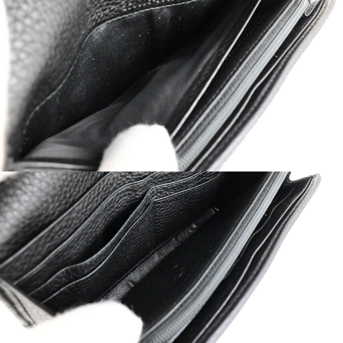 Gucci Logo Black Leather Wallet (Pre-Owned) Size ONE SIZE - 12 Thumbnail