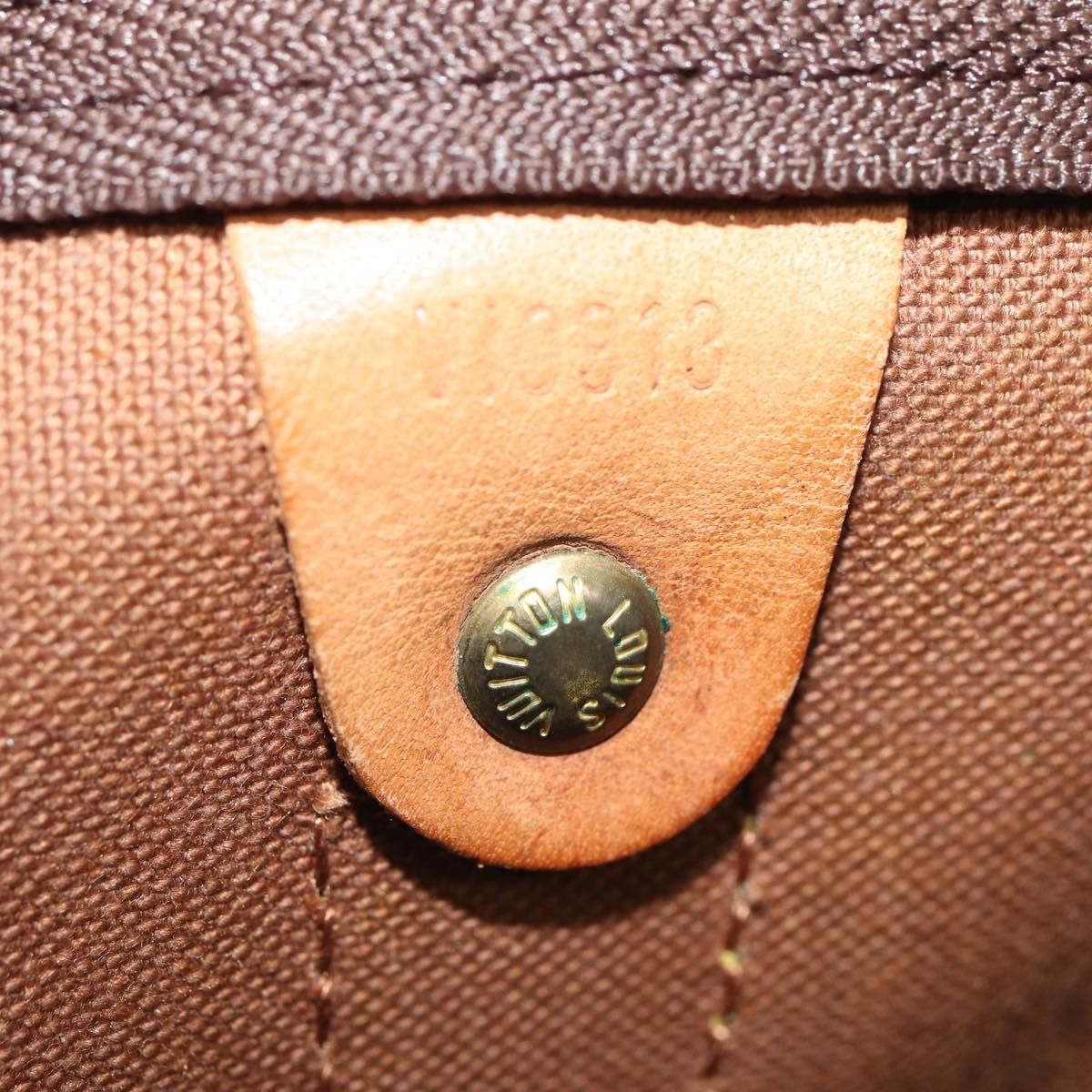 Louis Vuitton Keepall 60 Brown Canvas Travel Bag (Pre-Owned) Size ONE SIZE - 6 Thumbnail