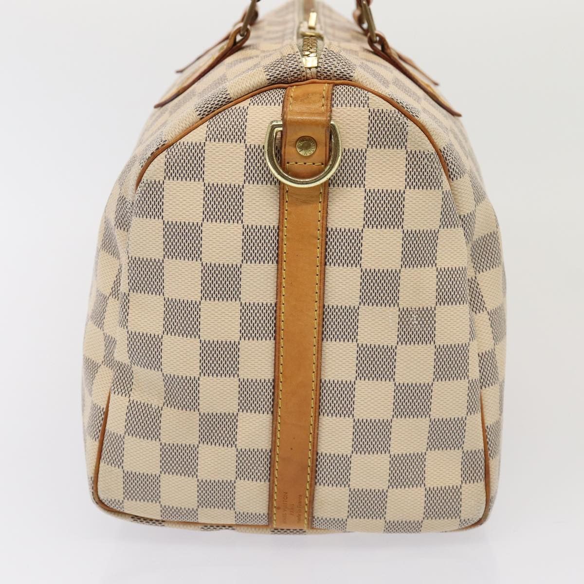 Louis Vuitton Speedy Bandoulière 30 White Canvas Handbag (Pre-Owned) Size ONE SIZE - 12 Thumbnail