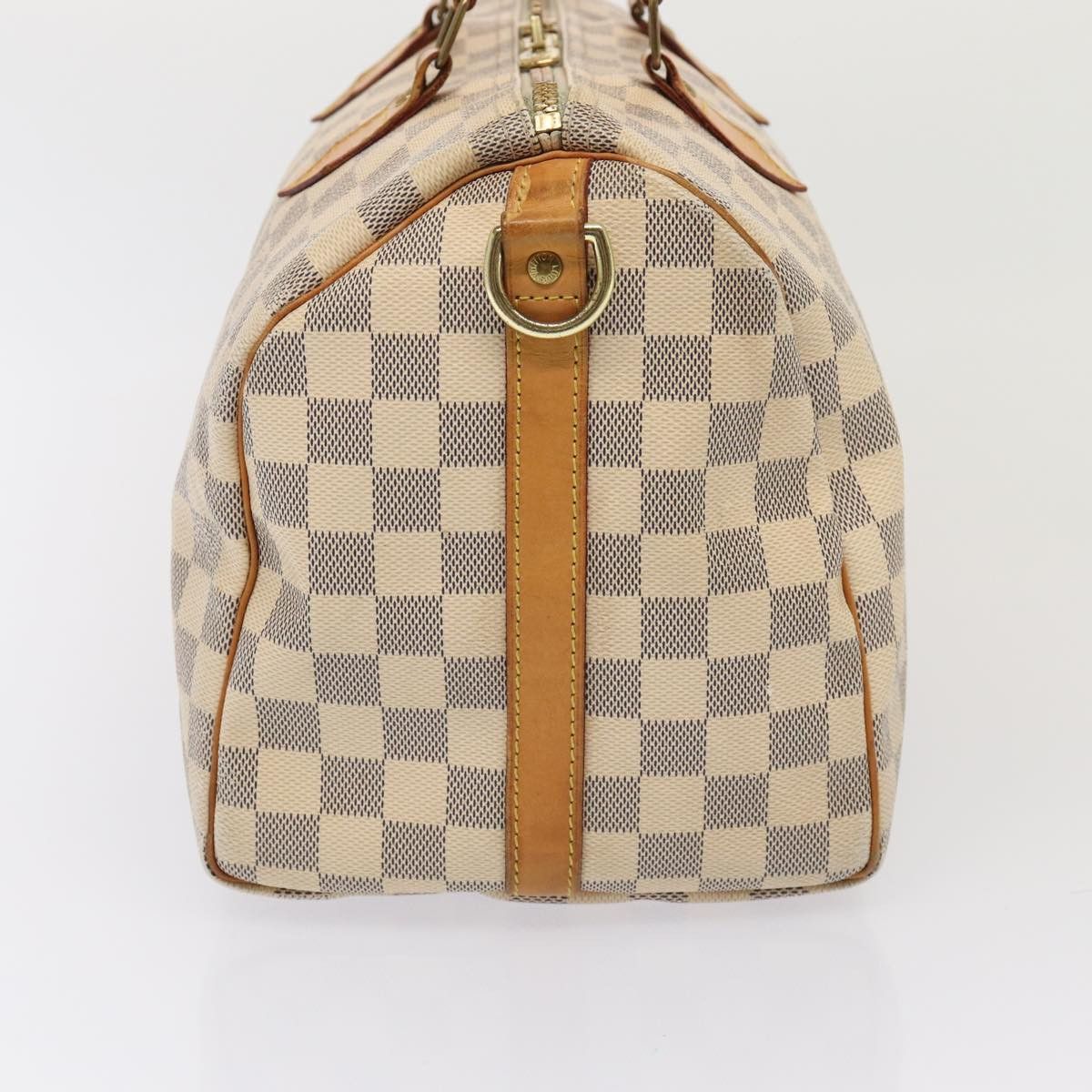 Louis Vuitton Speedy Bandoulière 30 White Canvas Handbag (Pre-Owned) Size ONE SIZE - 11 Thumbnail