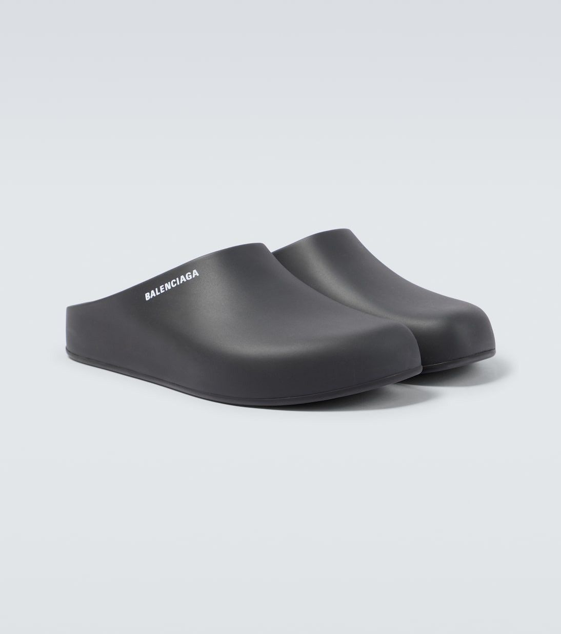 Balenciaga Mule Rubber Slide in dark grey Size US 7 / EU 40 - 3 Thumbnail