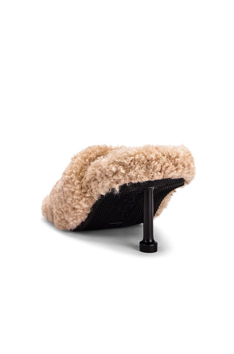 Balenciaga Furry Sandal 80 mm in beige Size US 9 / IT 39 - 3 Thumbnail