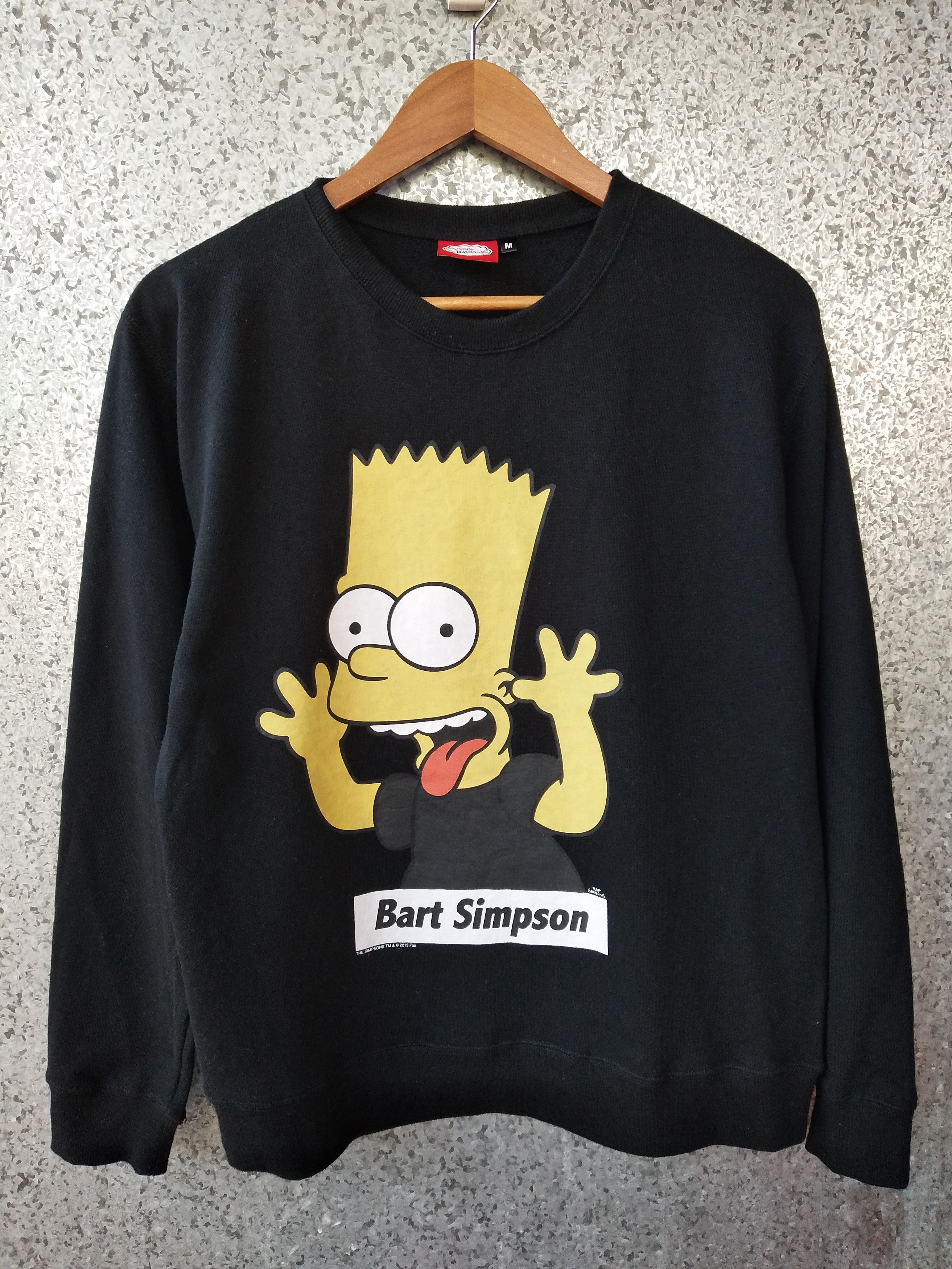 Vintage simpsons sweatshirt hotsell
