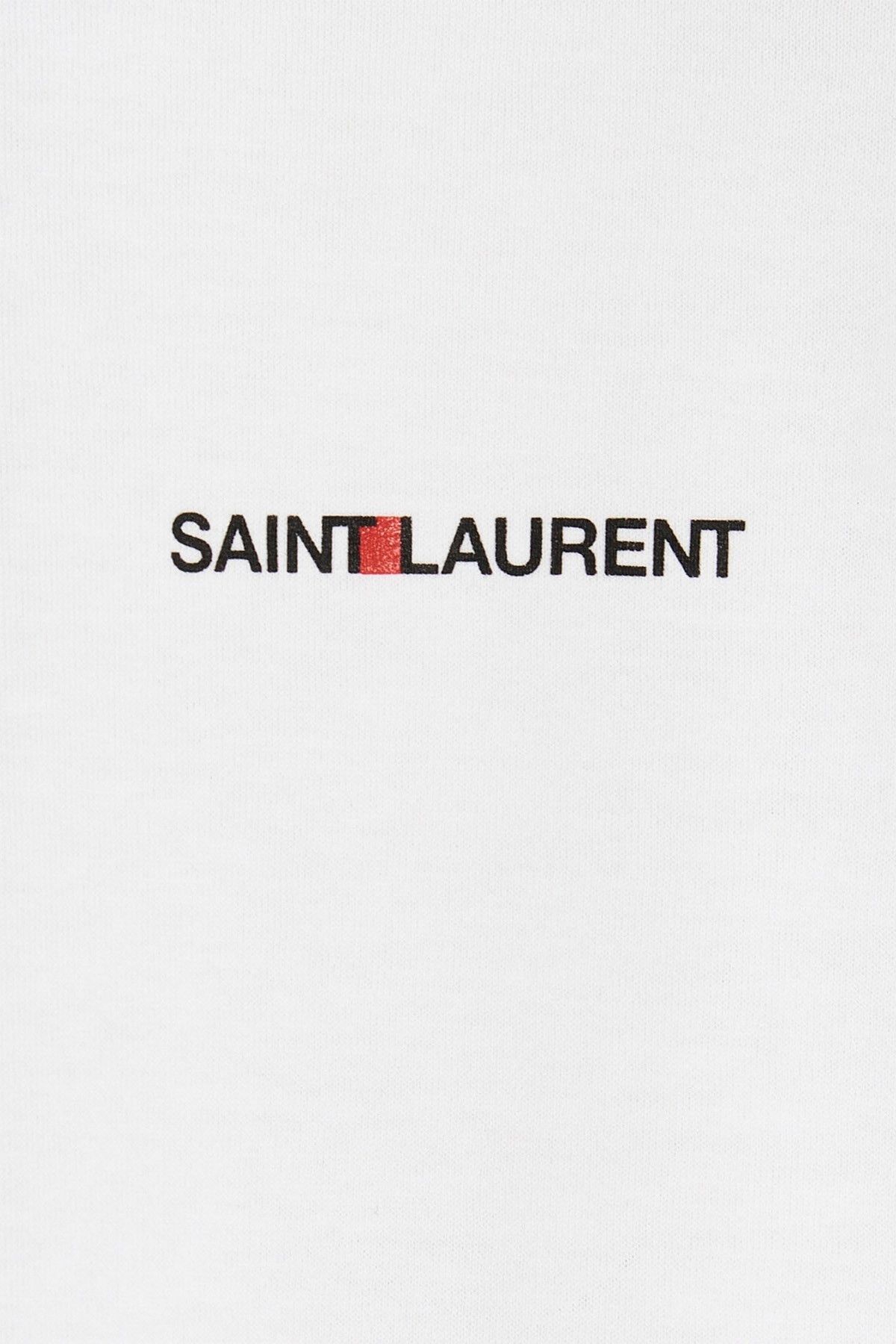 Saint Laurent Paris 'Saint Laurent Rive Gauche' T-shirt Size US M / EU 48-50 / 2 - 4 Thumbnail