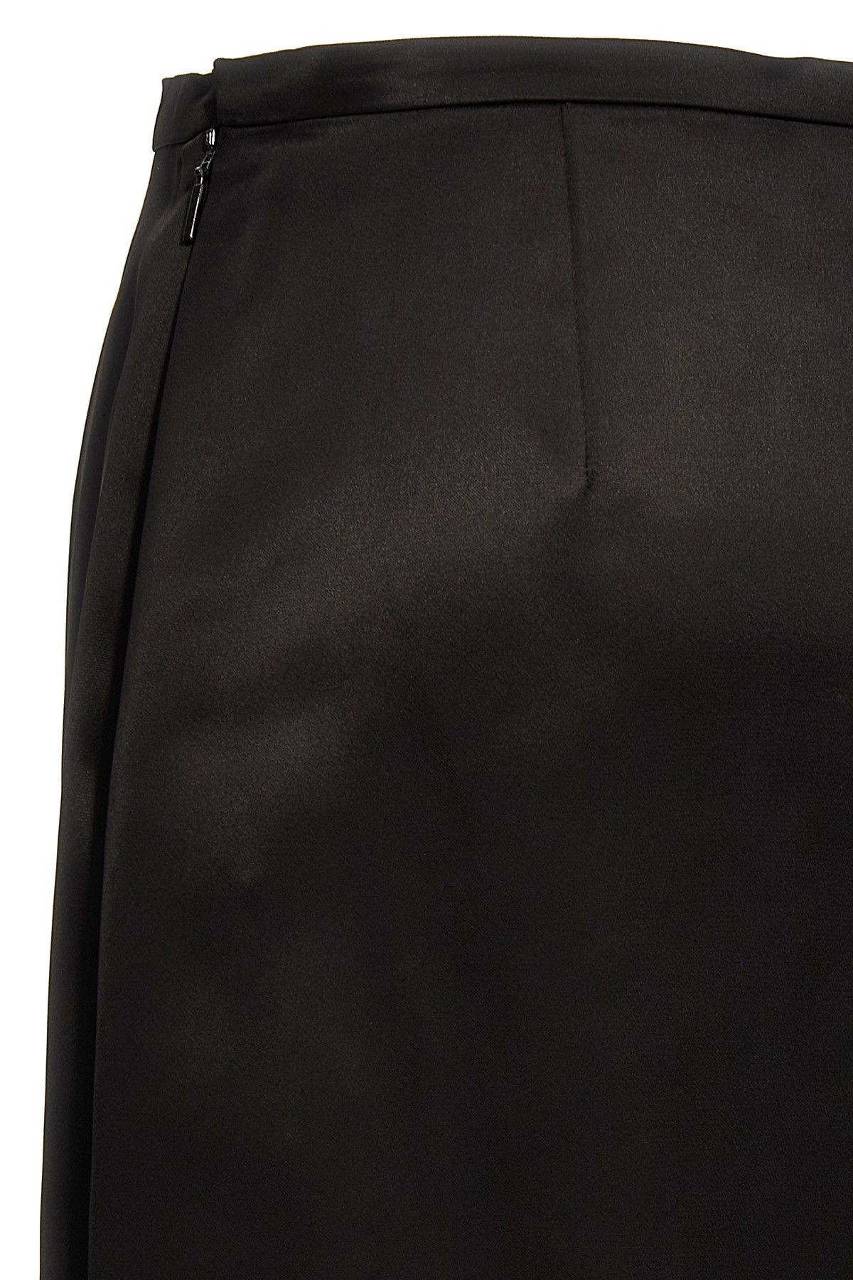 Saint Laurent Paris Satin skirt Size 27" / US 4 / IT 40 - 3 Thumbnail