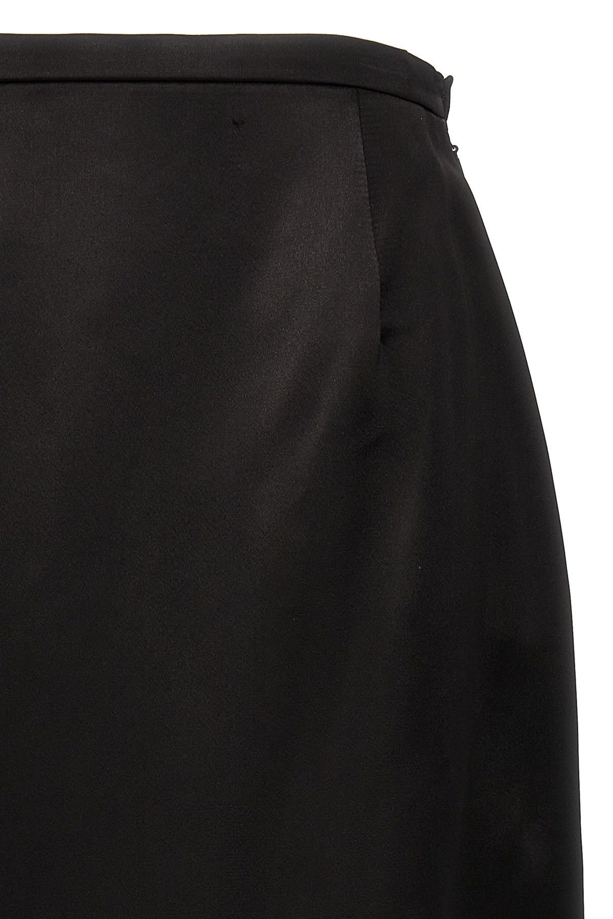 Saint Laurent Paris Satin skirt Size 27" / US 4 / IT 40 - 2 Thumbnail