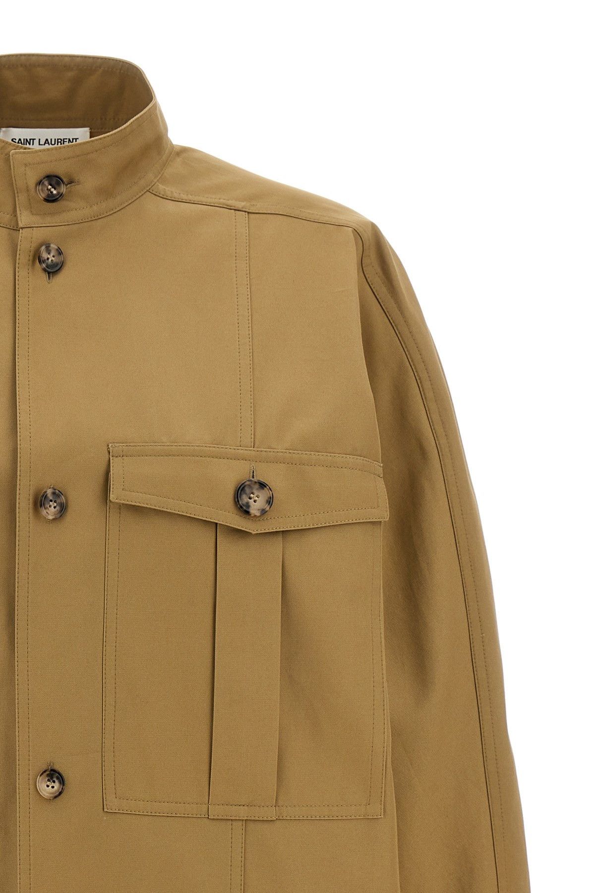 Saint Laurent Paris 'Saharienne' shirt Size M / US 6-8 / IT 42-44 - 2 Thumbnail
