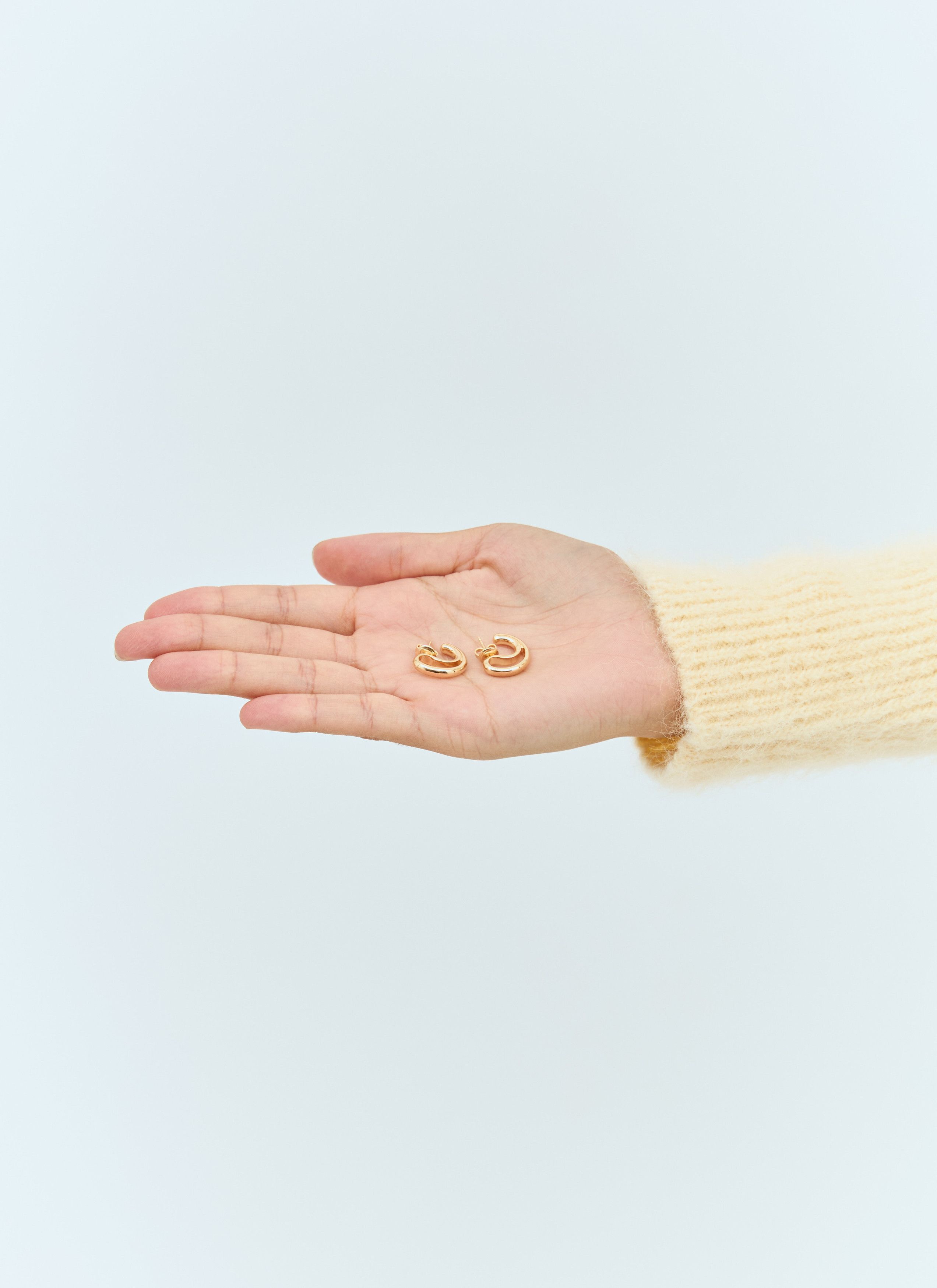 Bottega Veneta Loop Earrings Size ONE SIZE - 5 Thumbnail